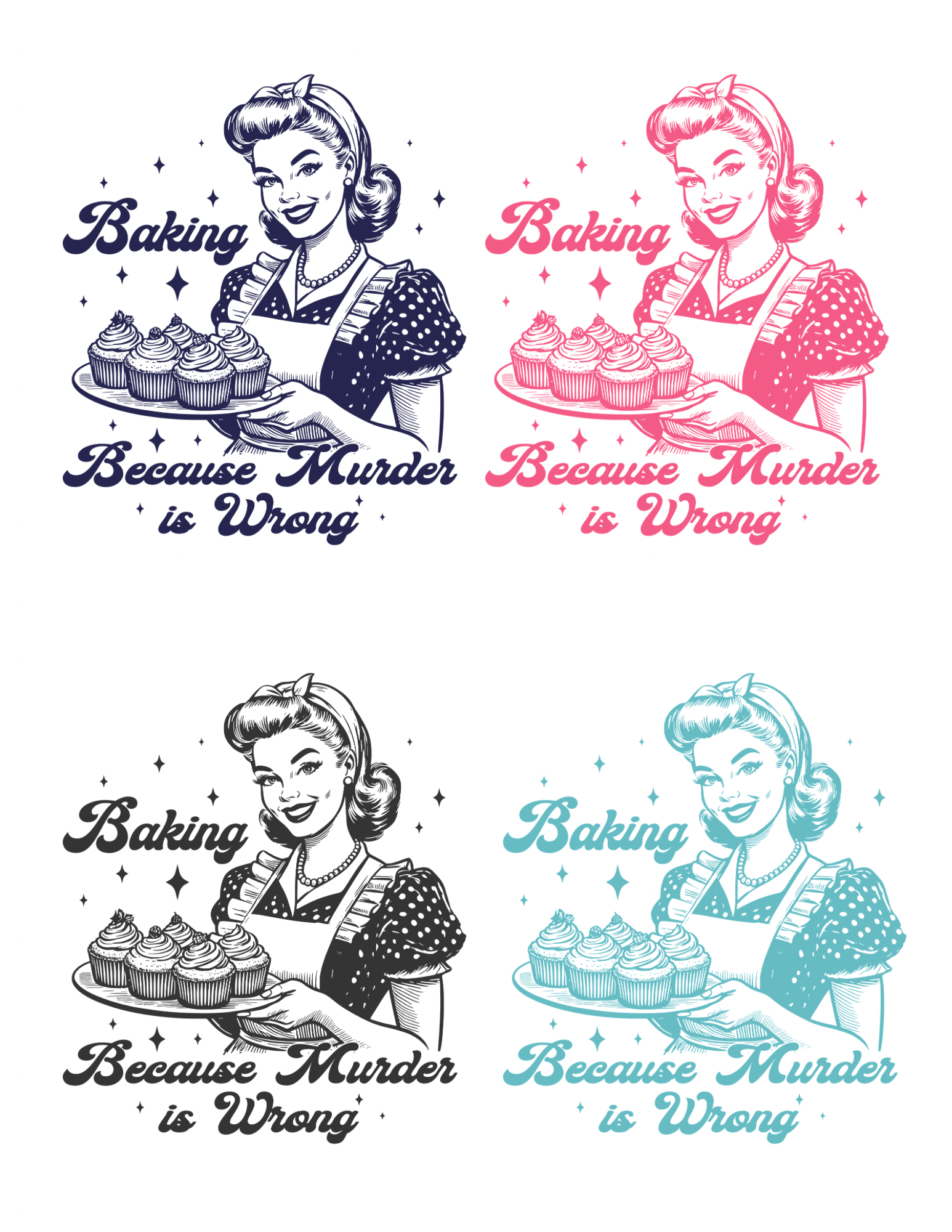 Custom Vintage Baking Apron