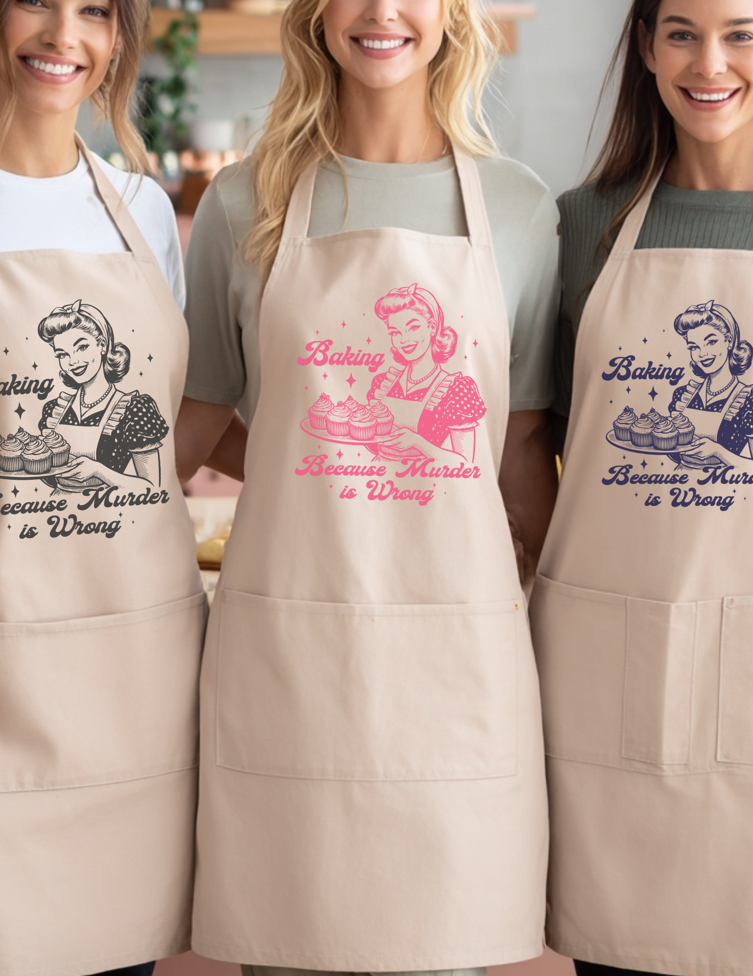 Custom Vintage Baking Apron