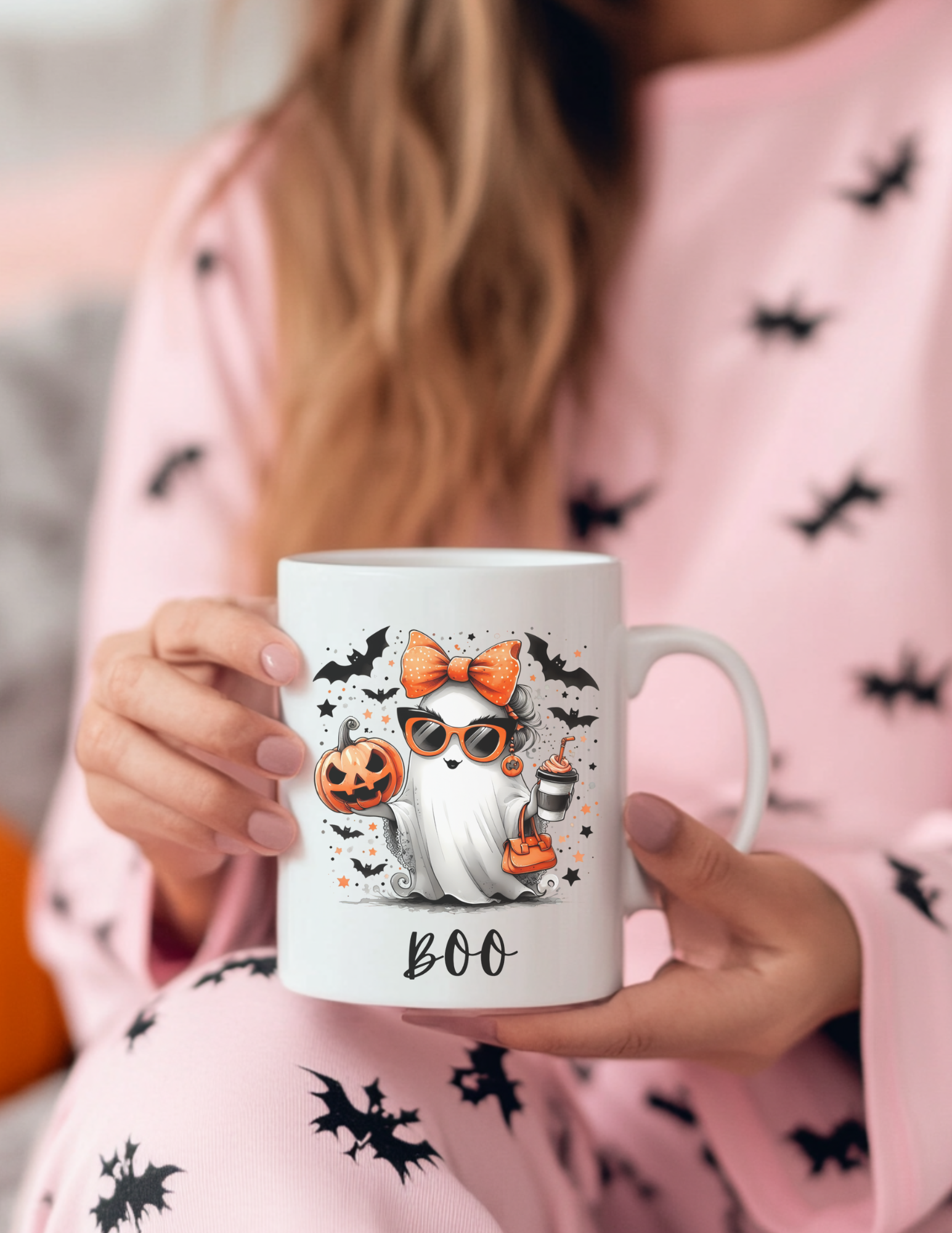 Cute Ghost Boo Mug