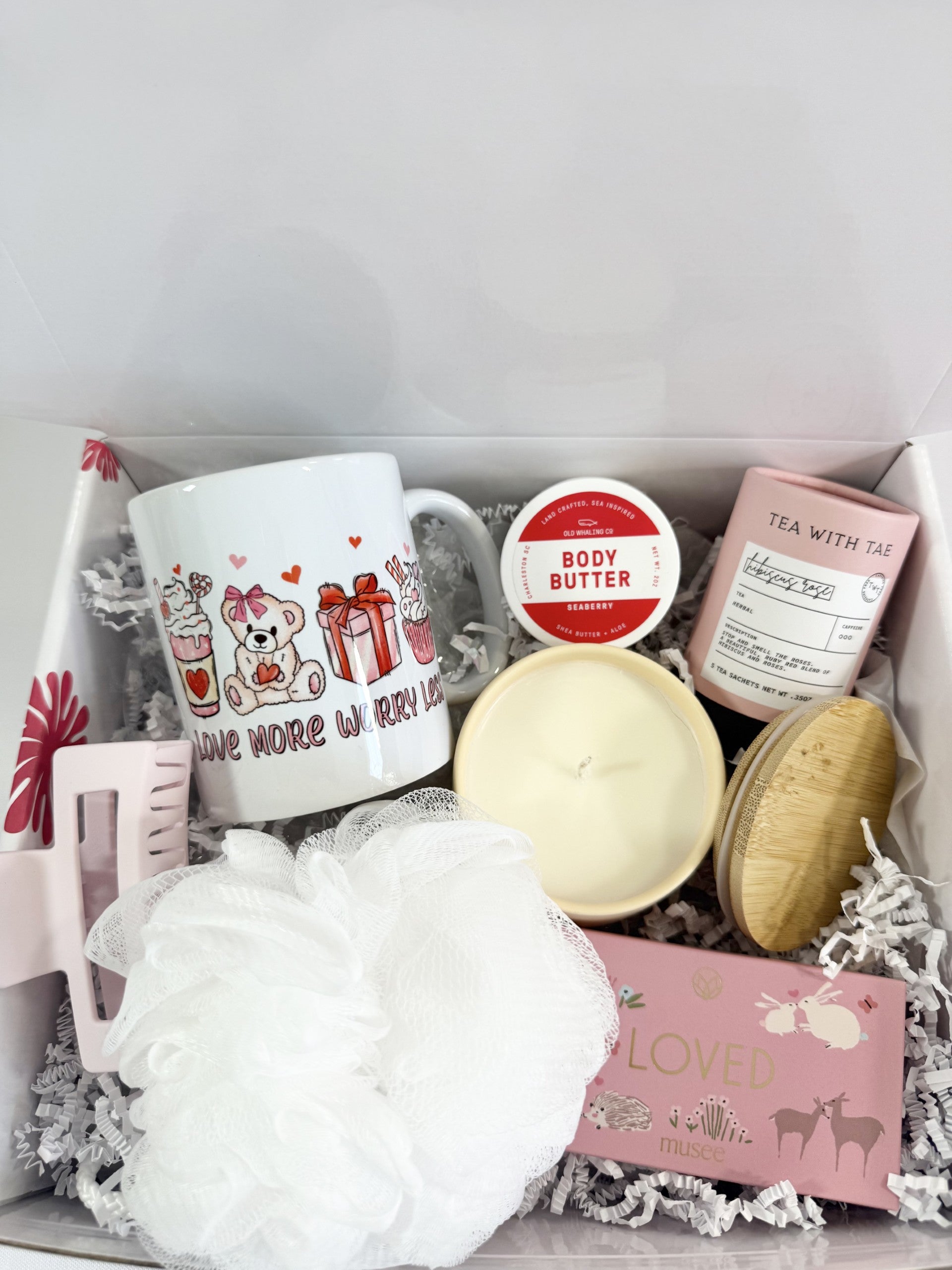 Cute Valentine’s Day Spa Box