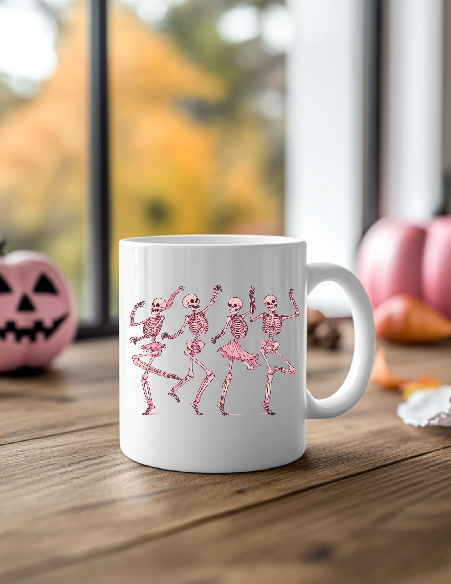 Dancing Skeleton Mug