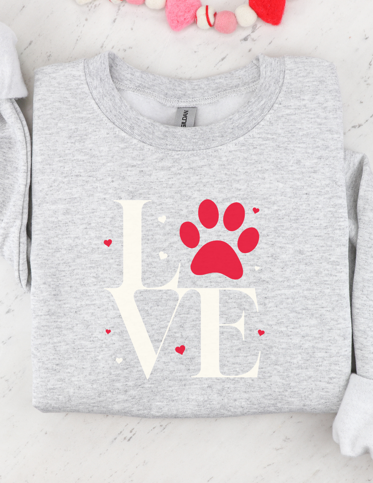 Dog Lover Valentine Crewneck