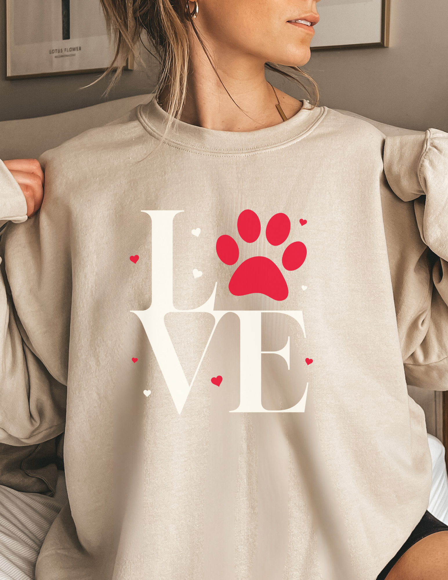 Dog Lover Valentine Crewneck