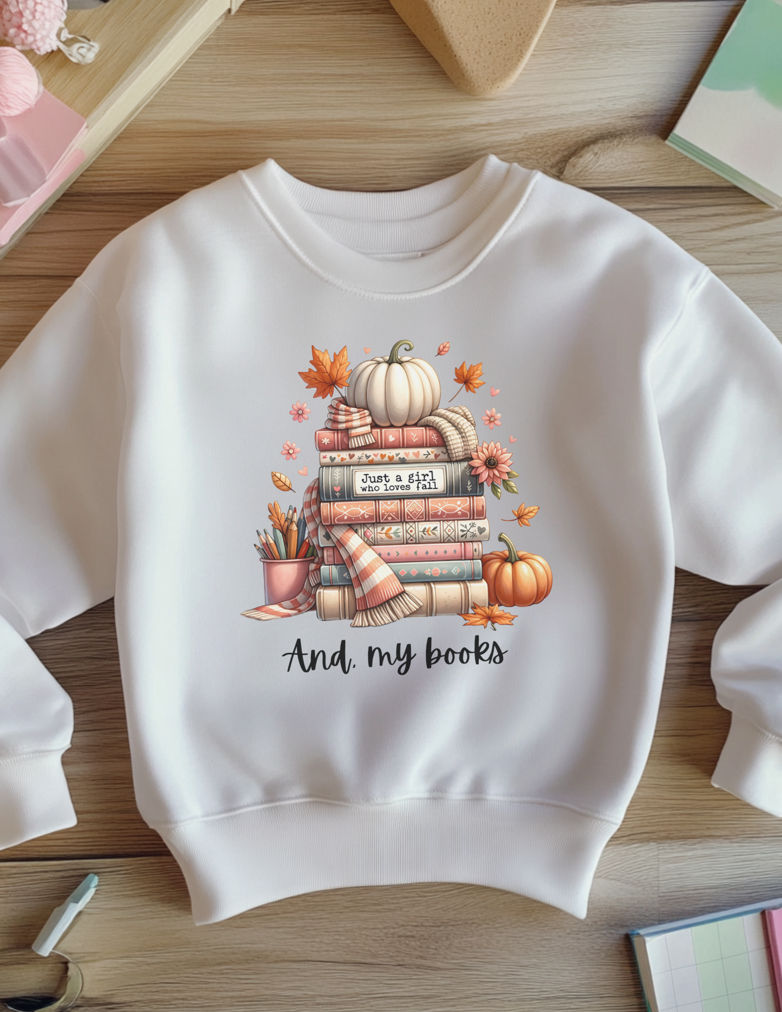 Book Lover Fall Sweatshirt