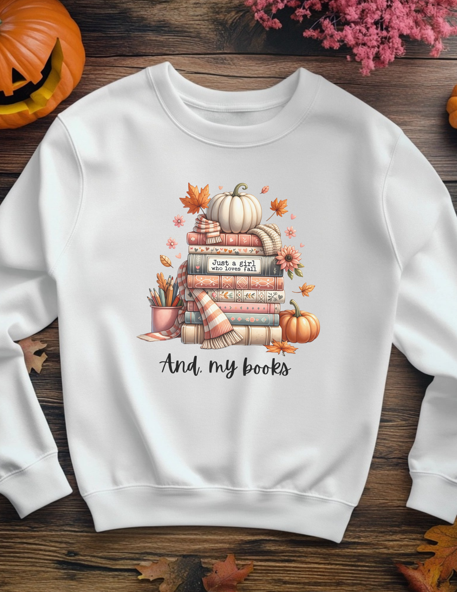 Book Lover Fall Sweatshirt