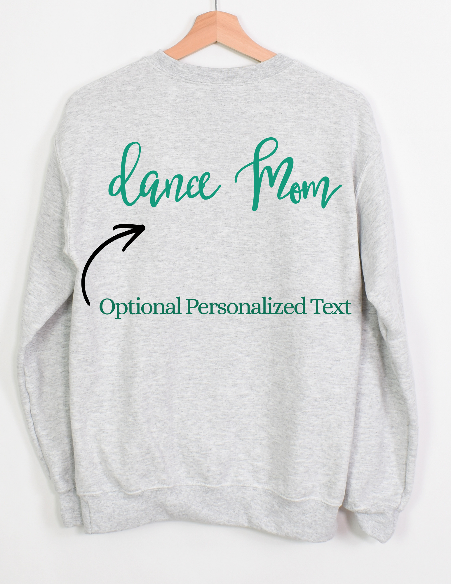 Custom Emerald Fusion Dance Co Crewneck & T-Shirt