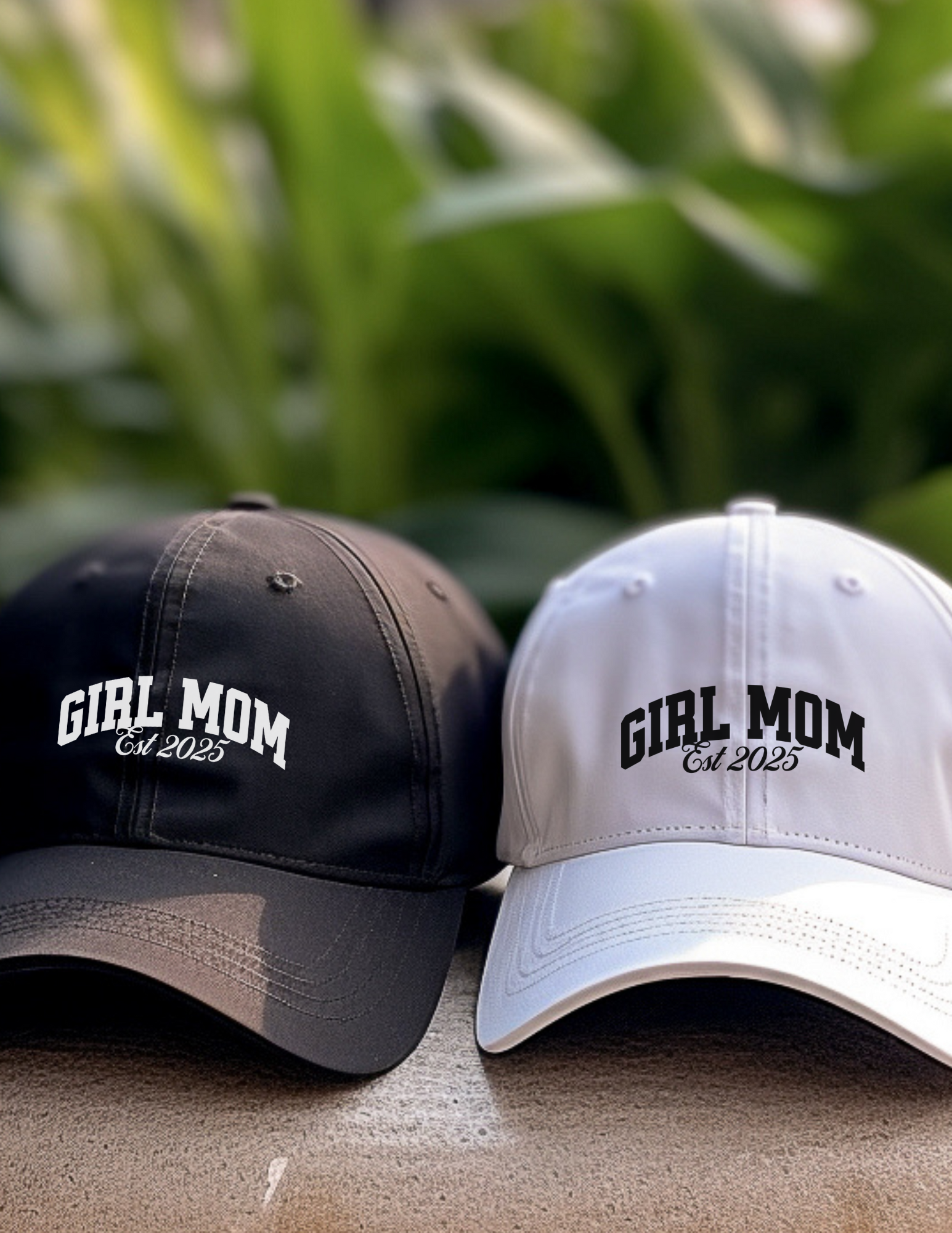 Customized Girl Mom Embroidered Hat