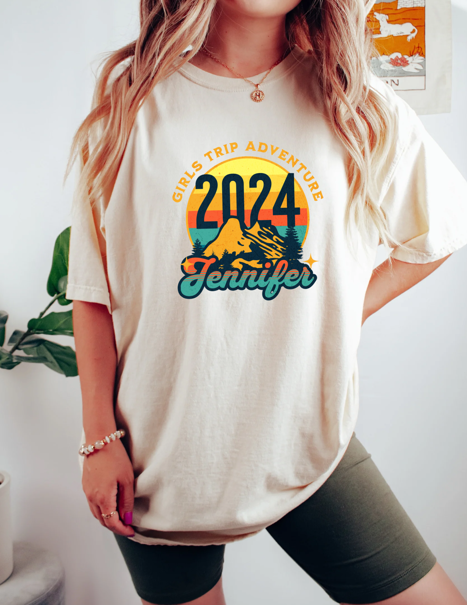 Retro Girls Trip Adventure Shirt- Comfort Colors