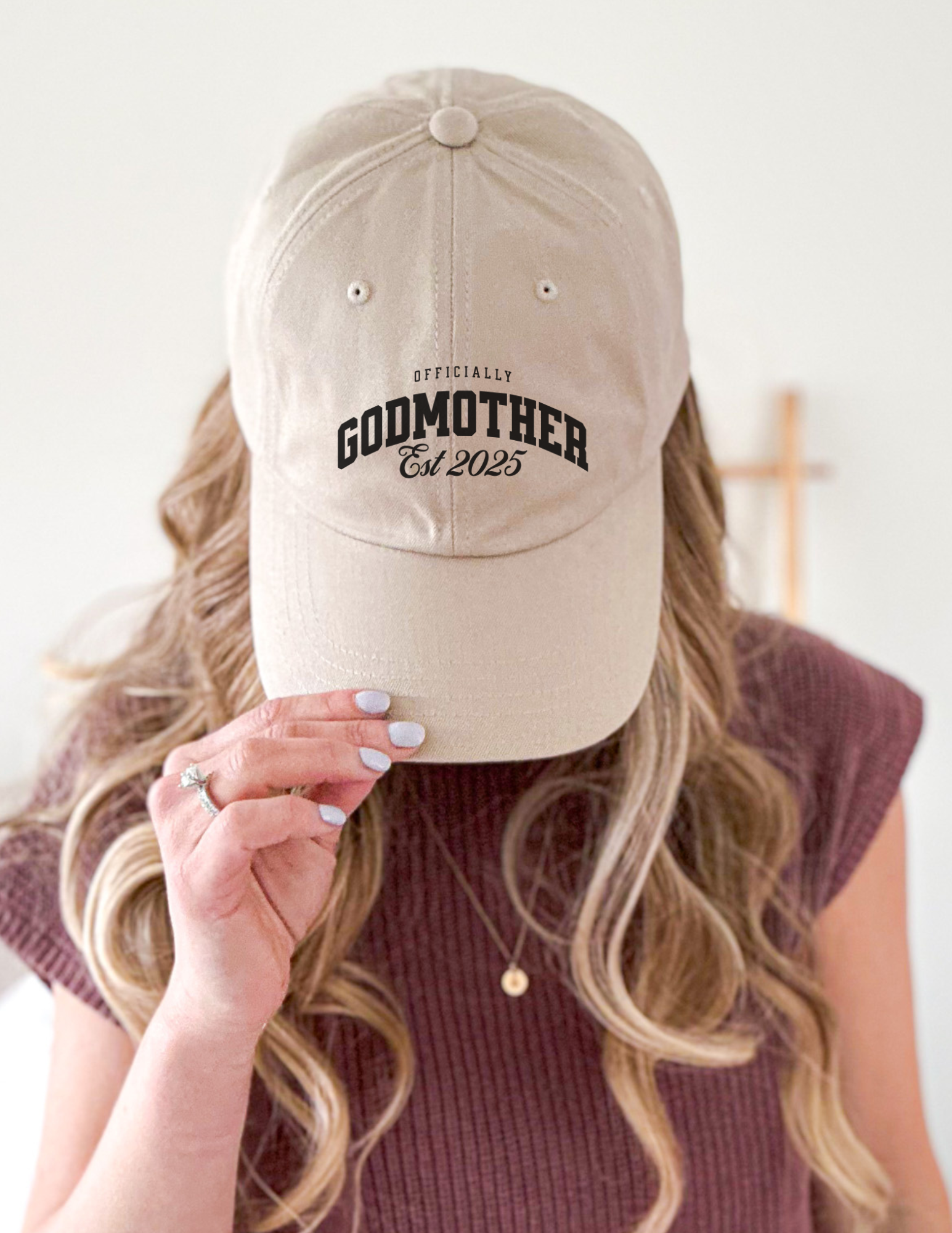 Customized Godmother Hat