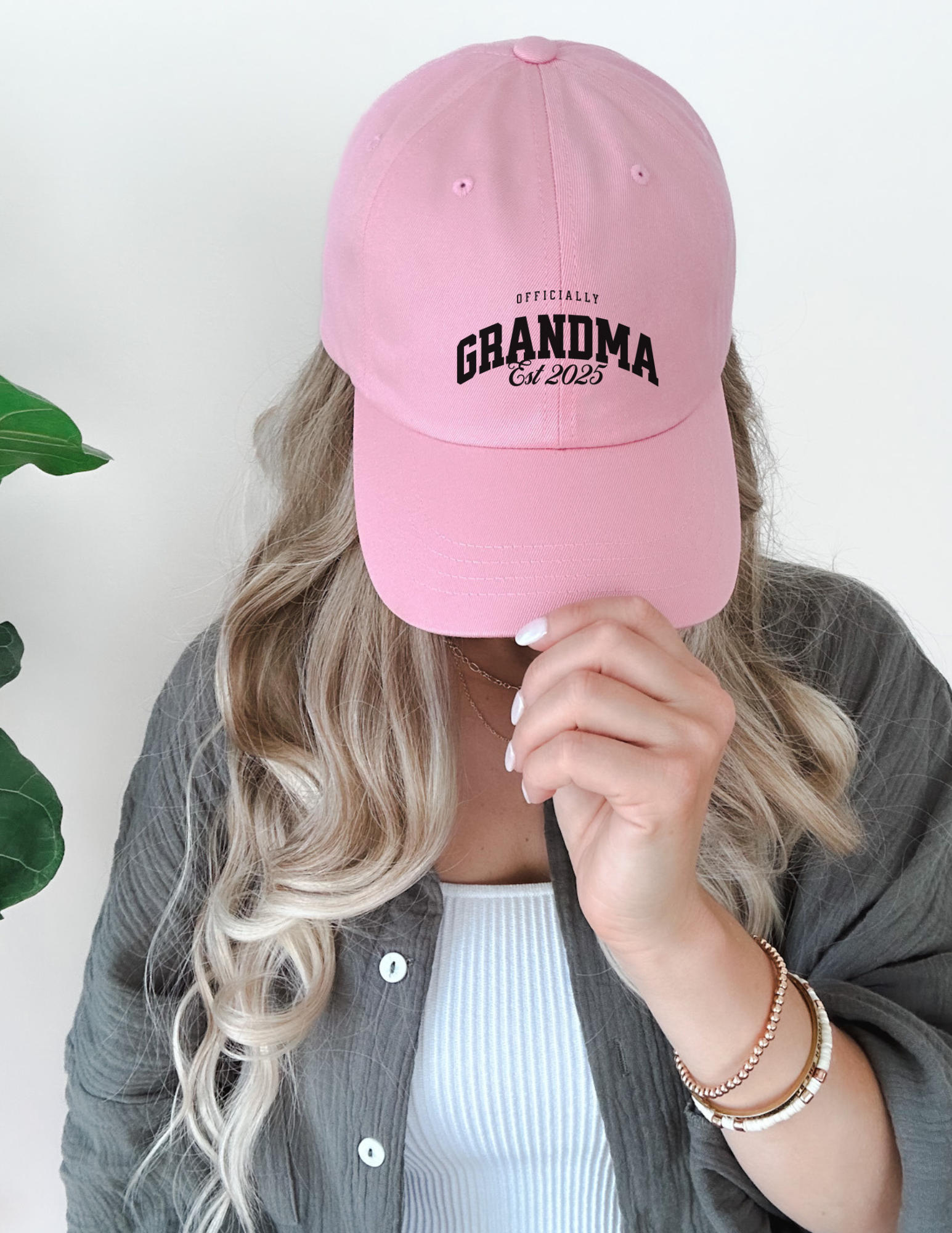 Customized New Grandma Hat