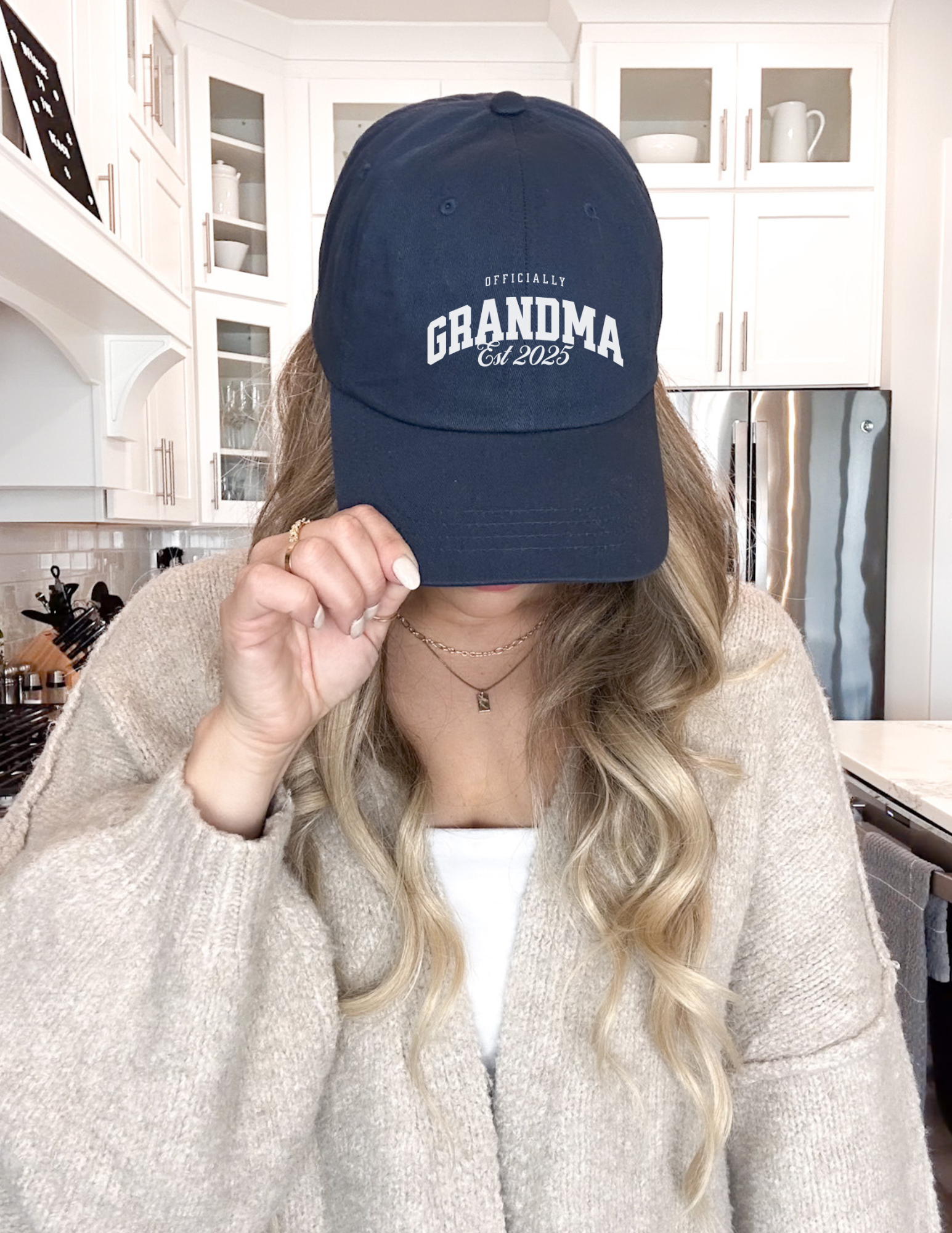Customized New Grandma Hat