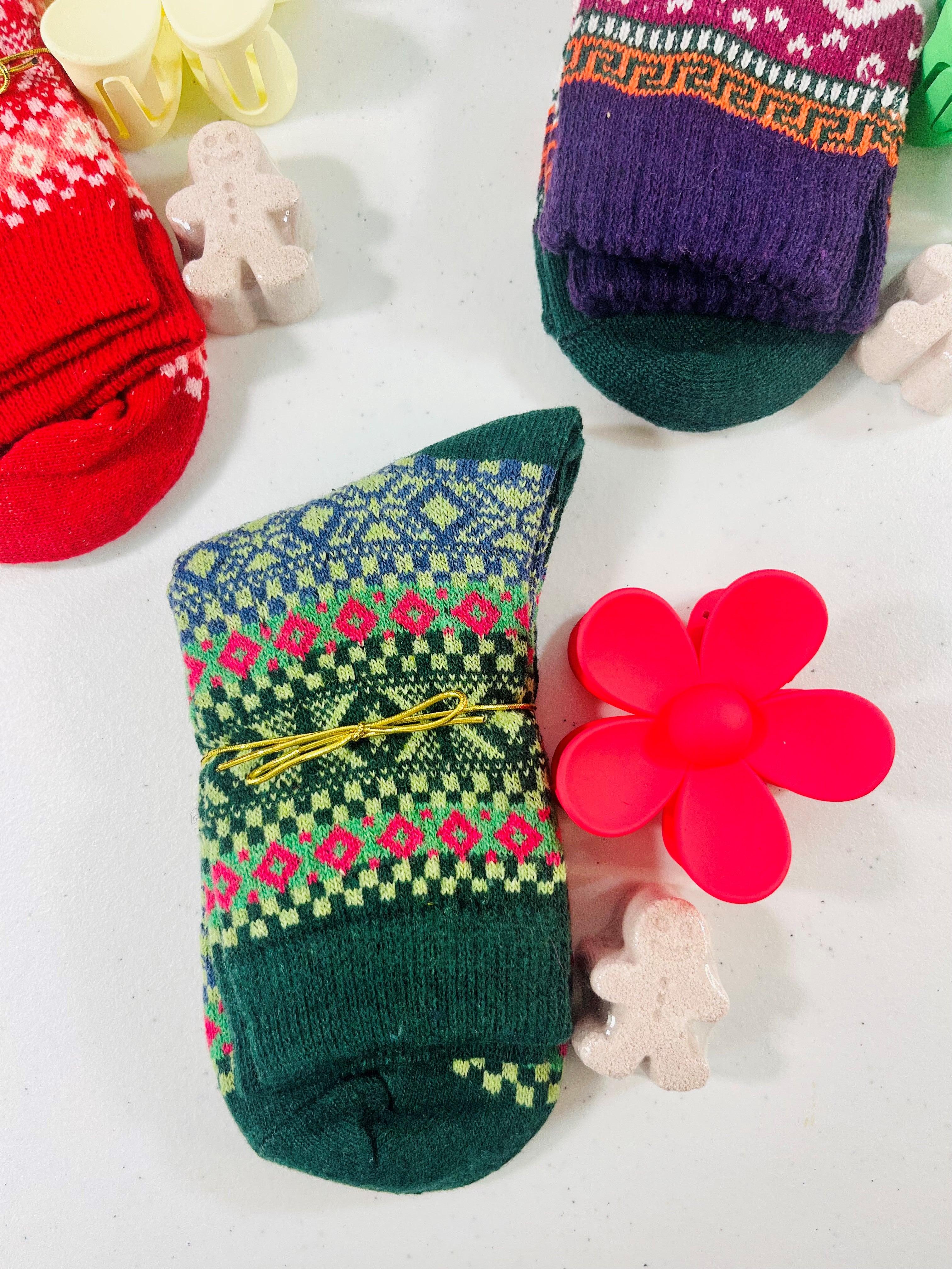 Holiday Sock Mini Spa Gift Set