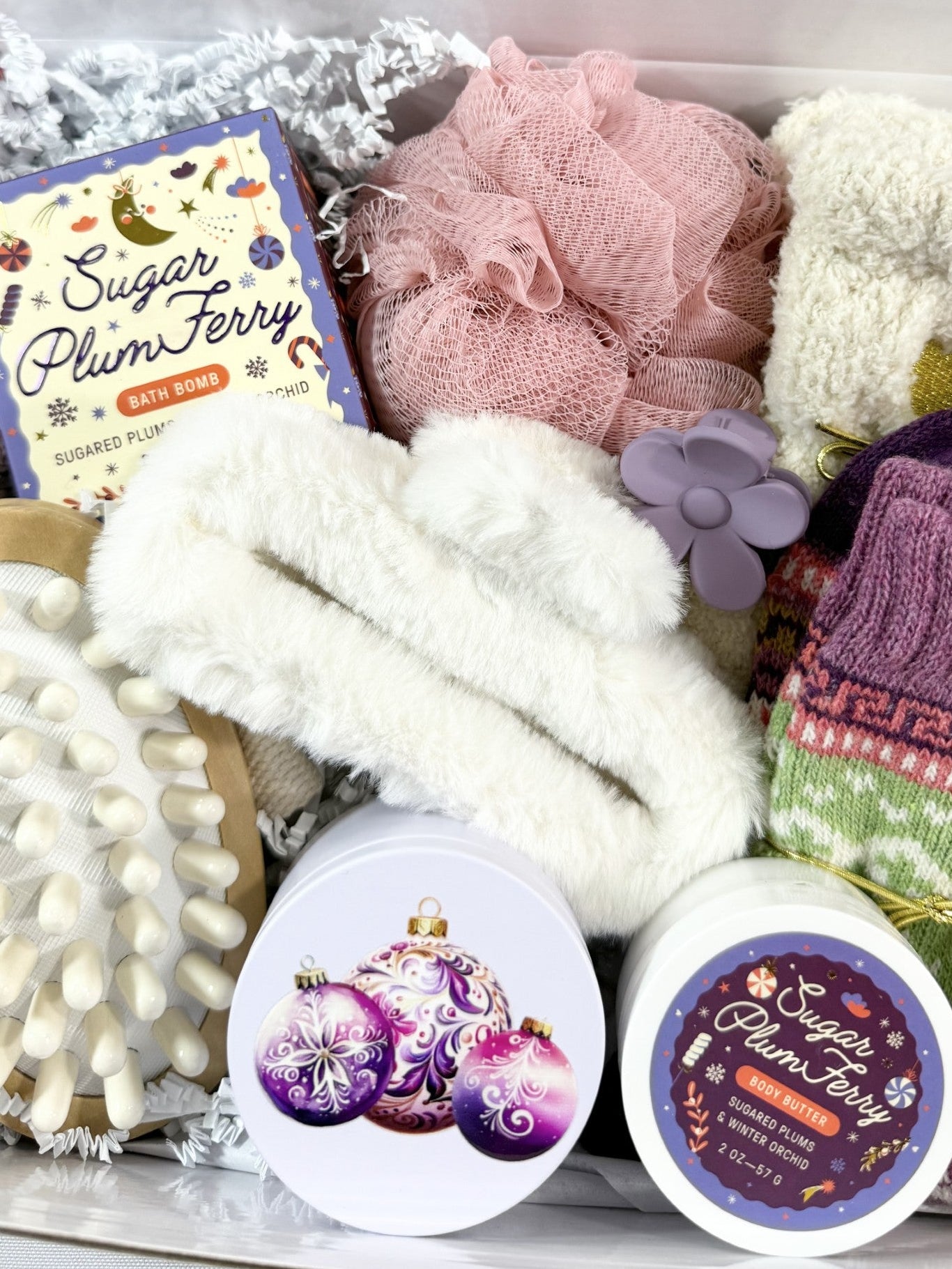 Winter Holiday Spa Gift Box