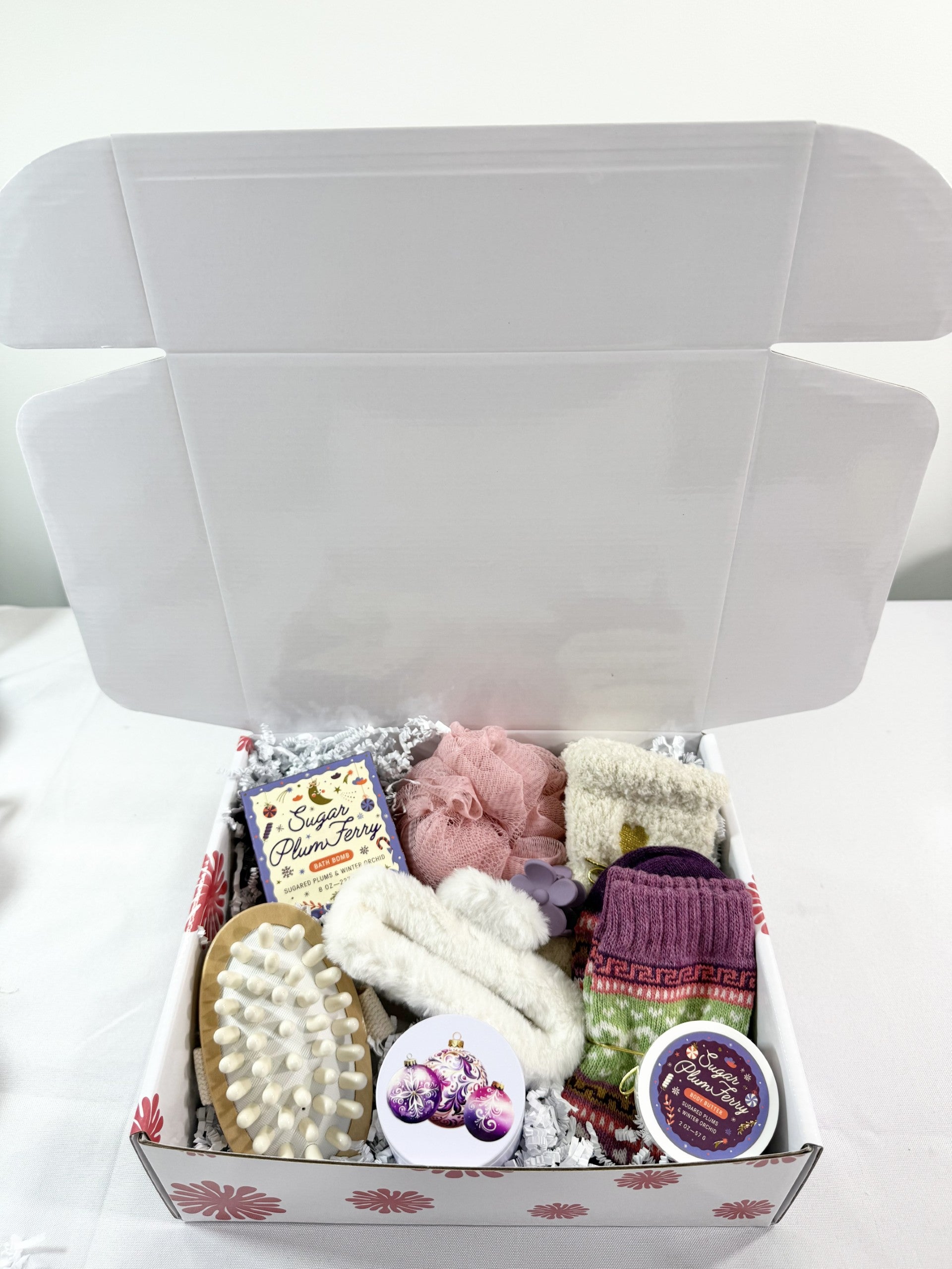 Winter Holiday Spa Gift Box
