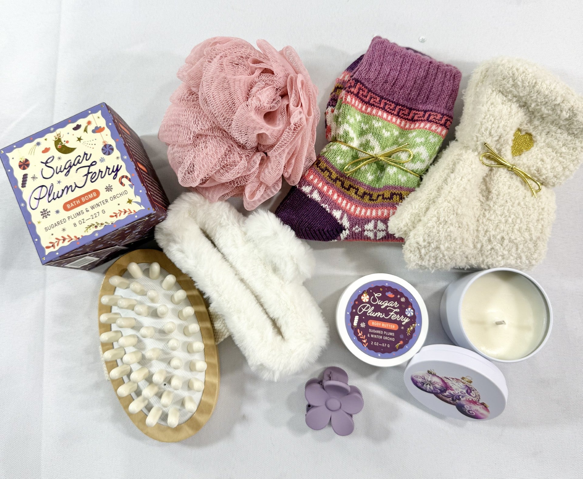 Winter Holiday Spa Gift Box