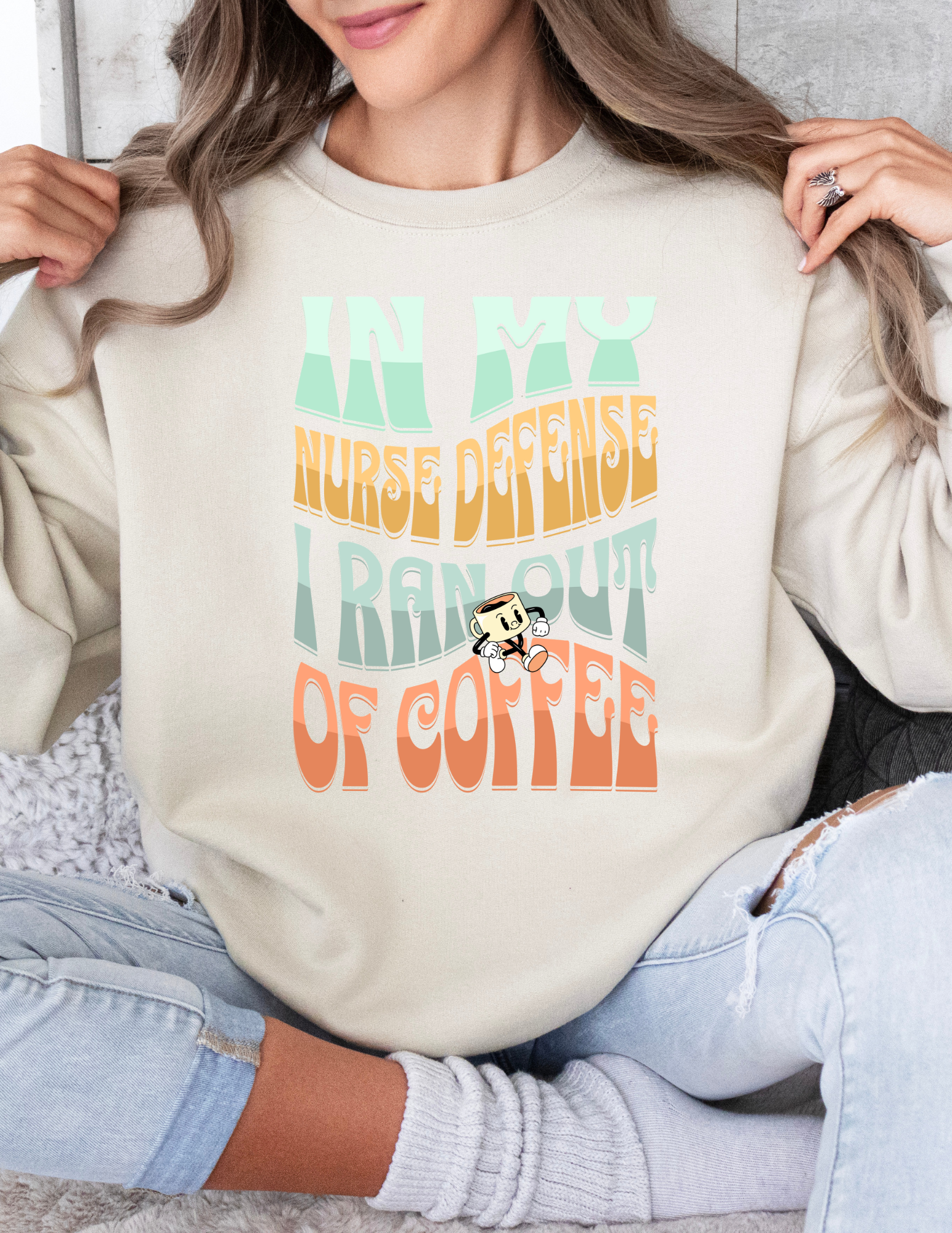 Coffee Nurse Sweatshirt