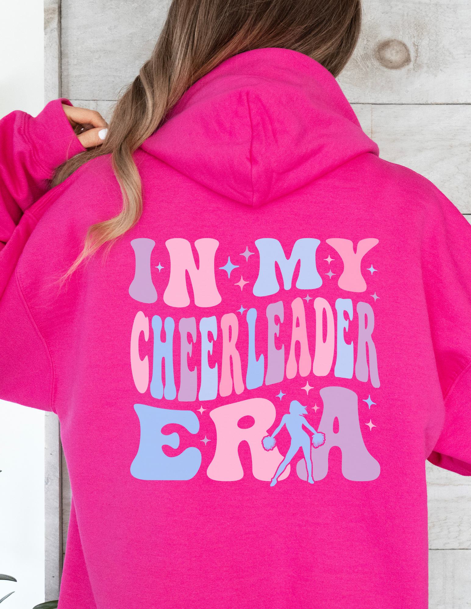 In My Cheerleader Era Pastel Hoodie