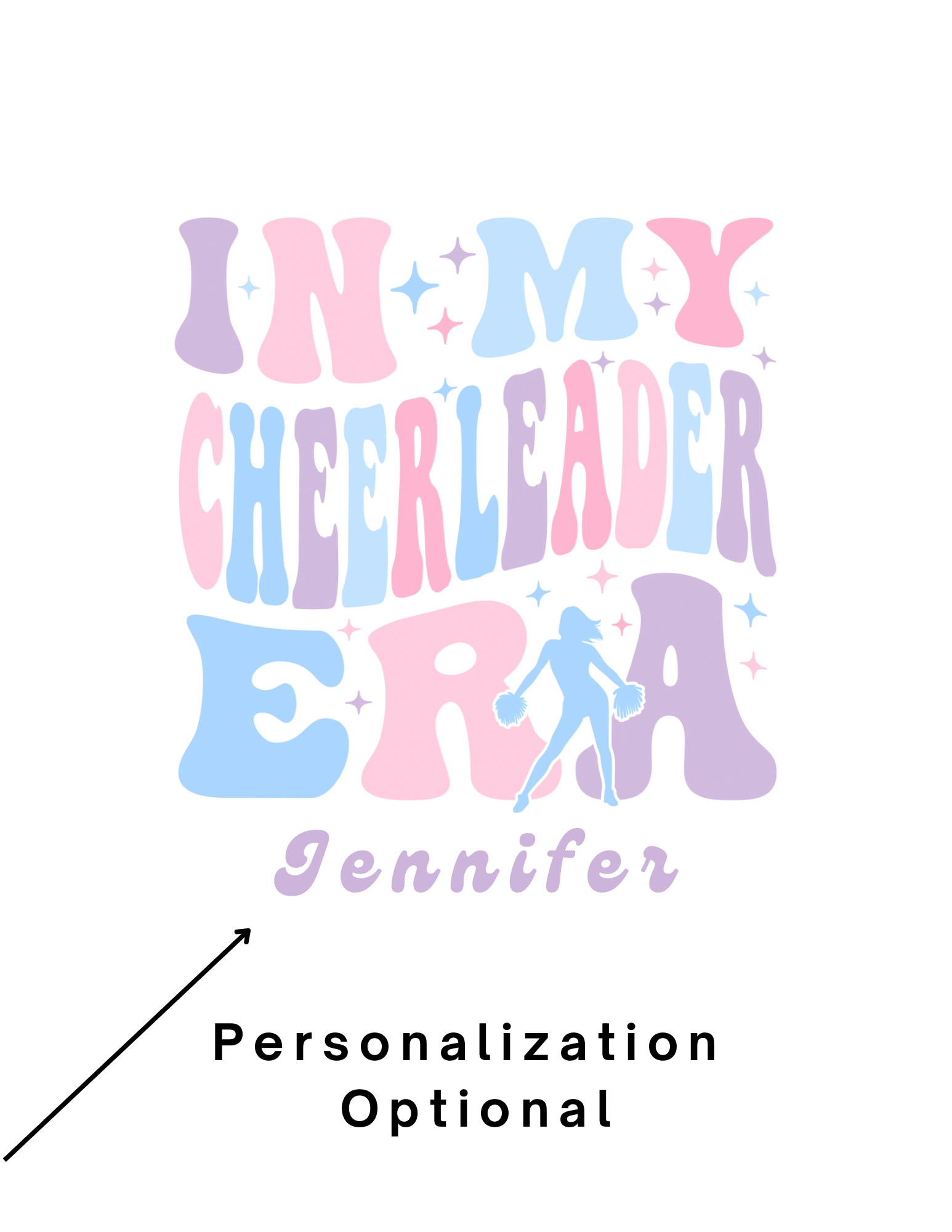 In My Cheerleader Era Pastel Hoodie