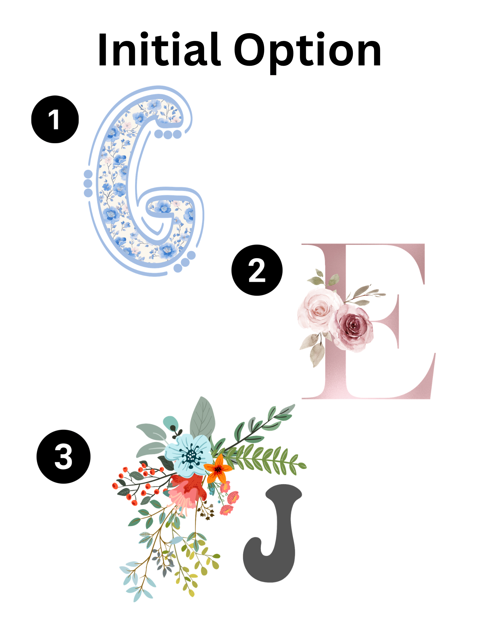 Custom Initial Velvet Jewelry Case For Bridesmaid