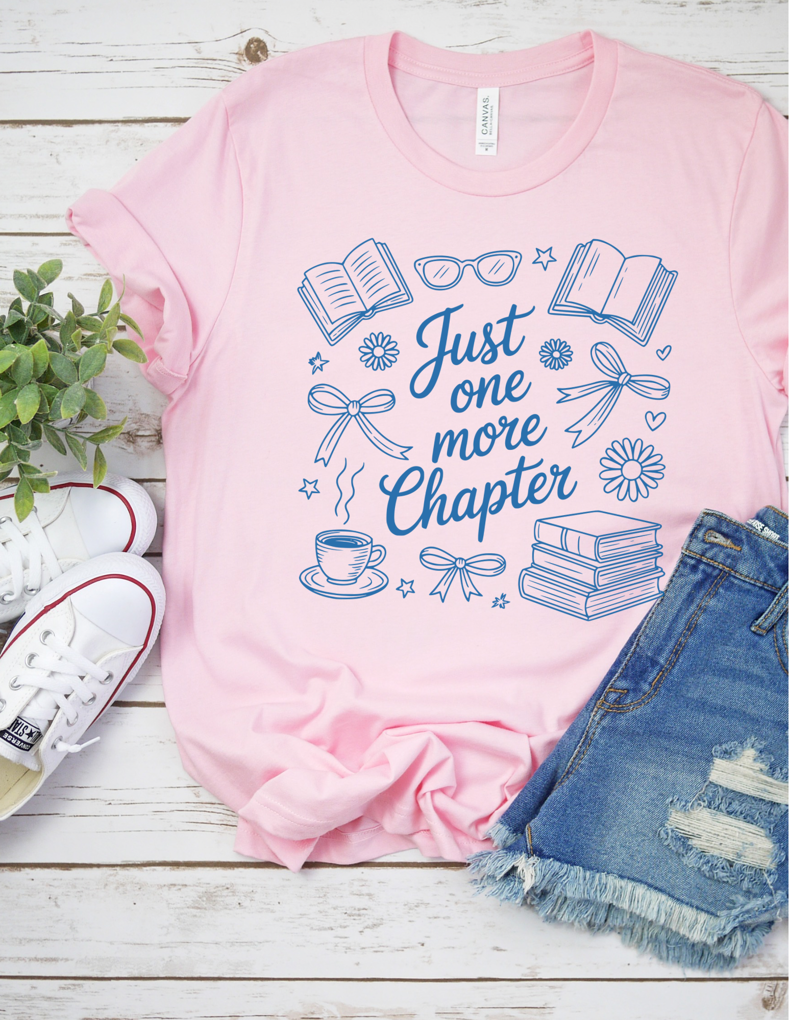 Preppy Doodle One More Chapter Shirt