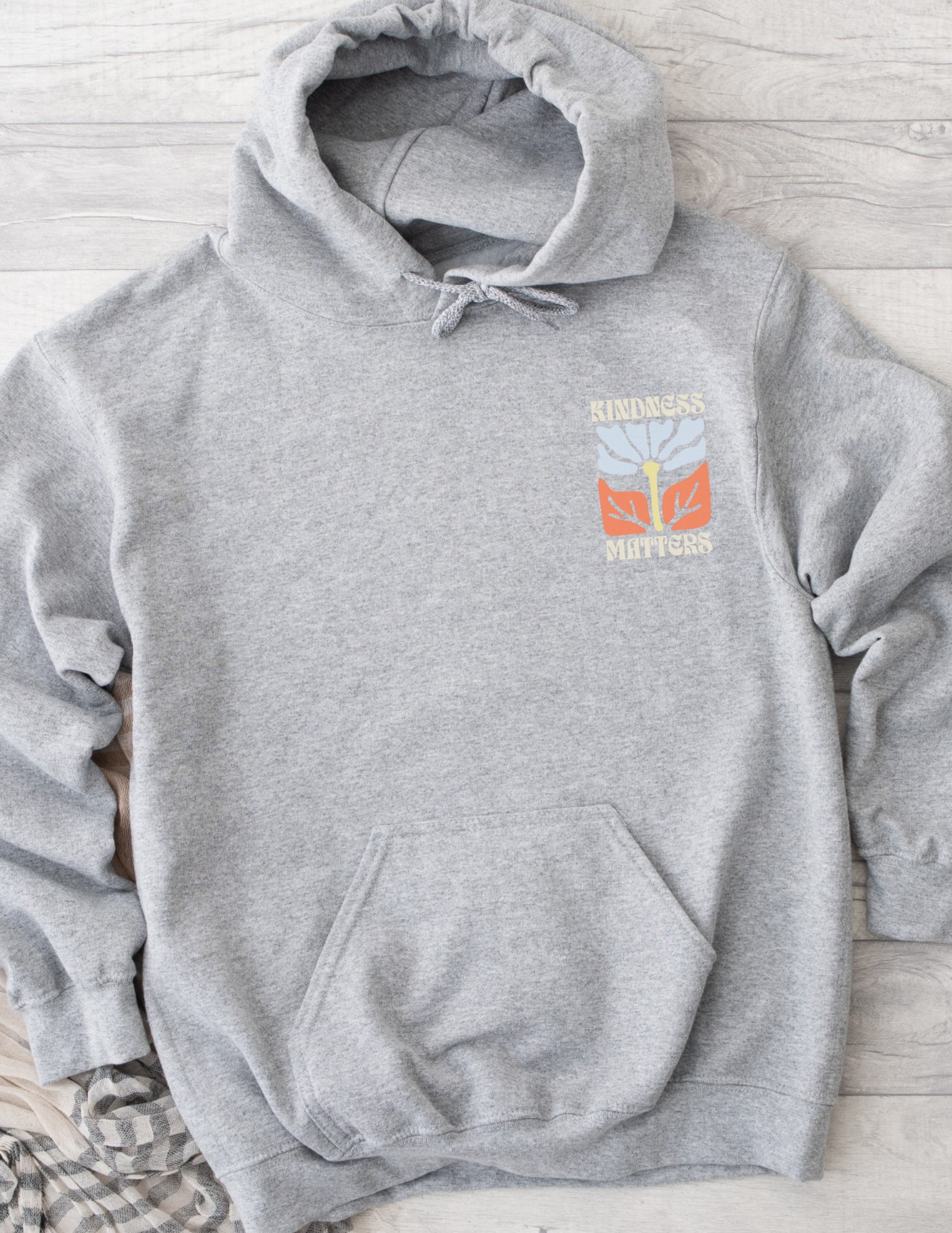 Kindness Matters Wildflower Hoodie