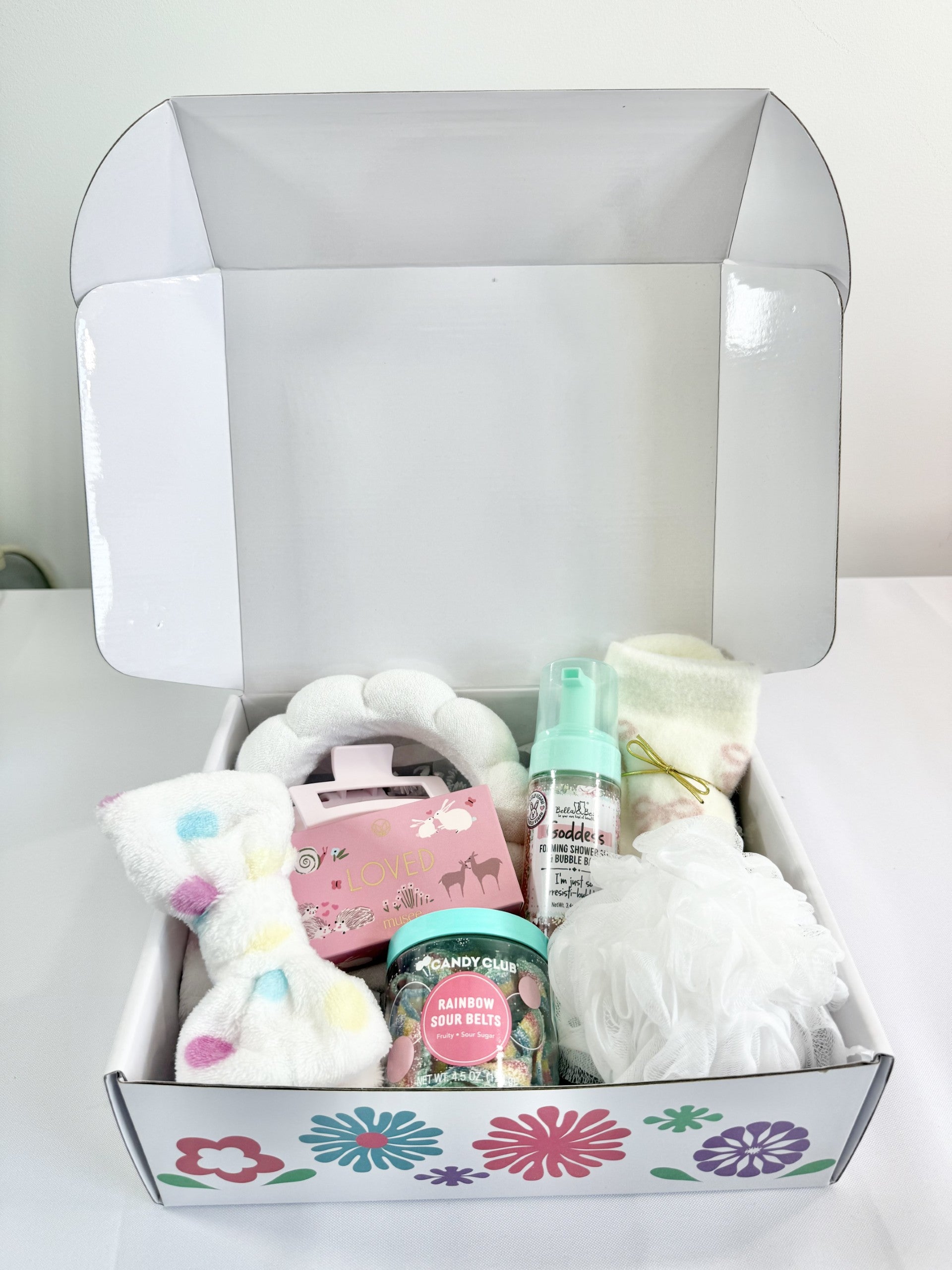 Cute Pastel Spa Box For Girls