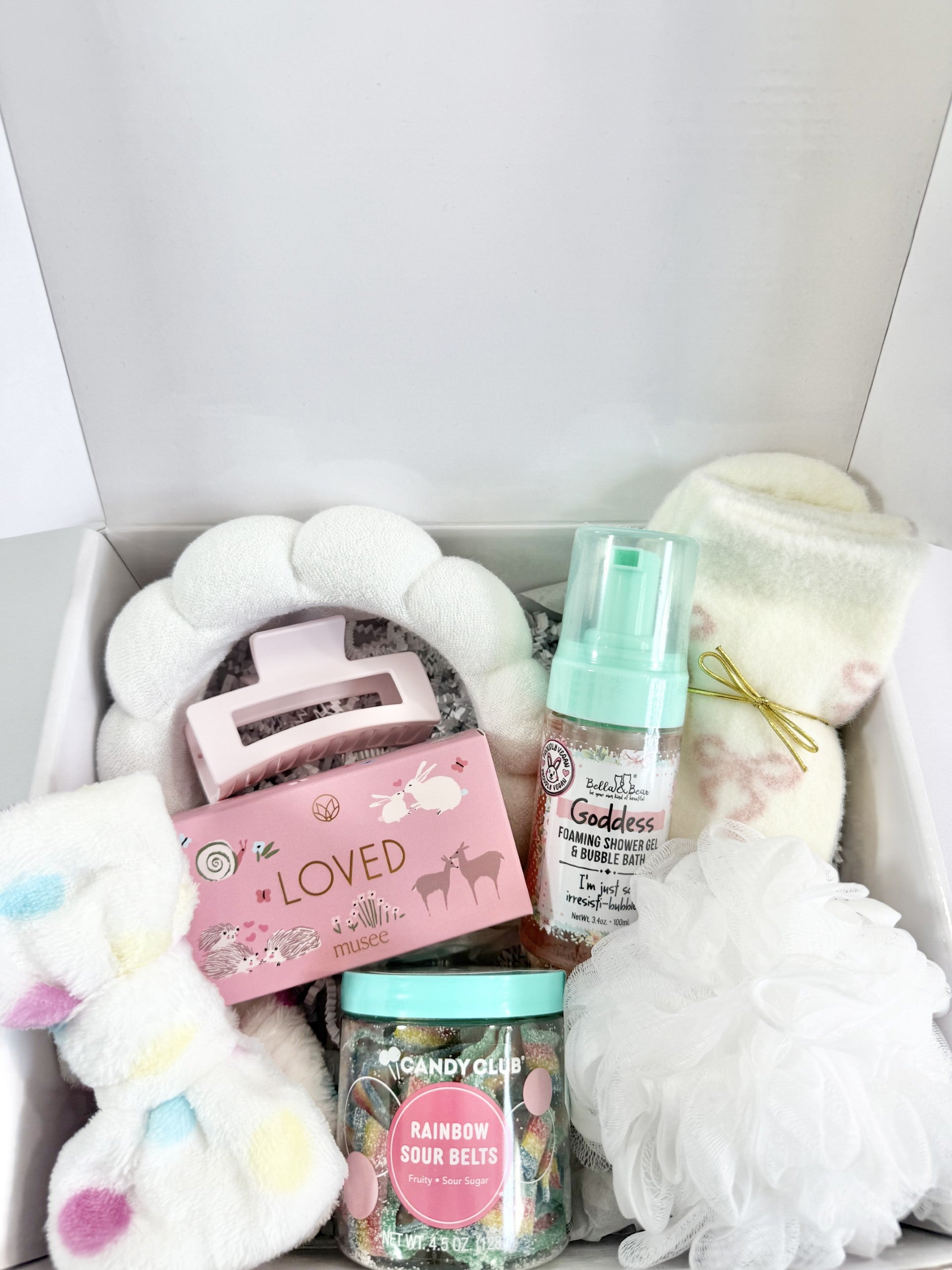 Cute Pastel Spa Box For Girls