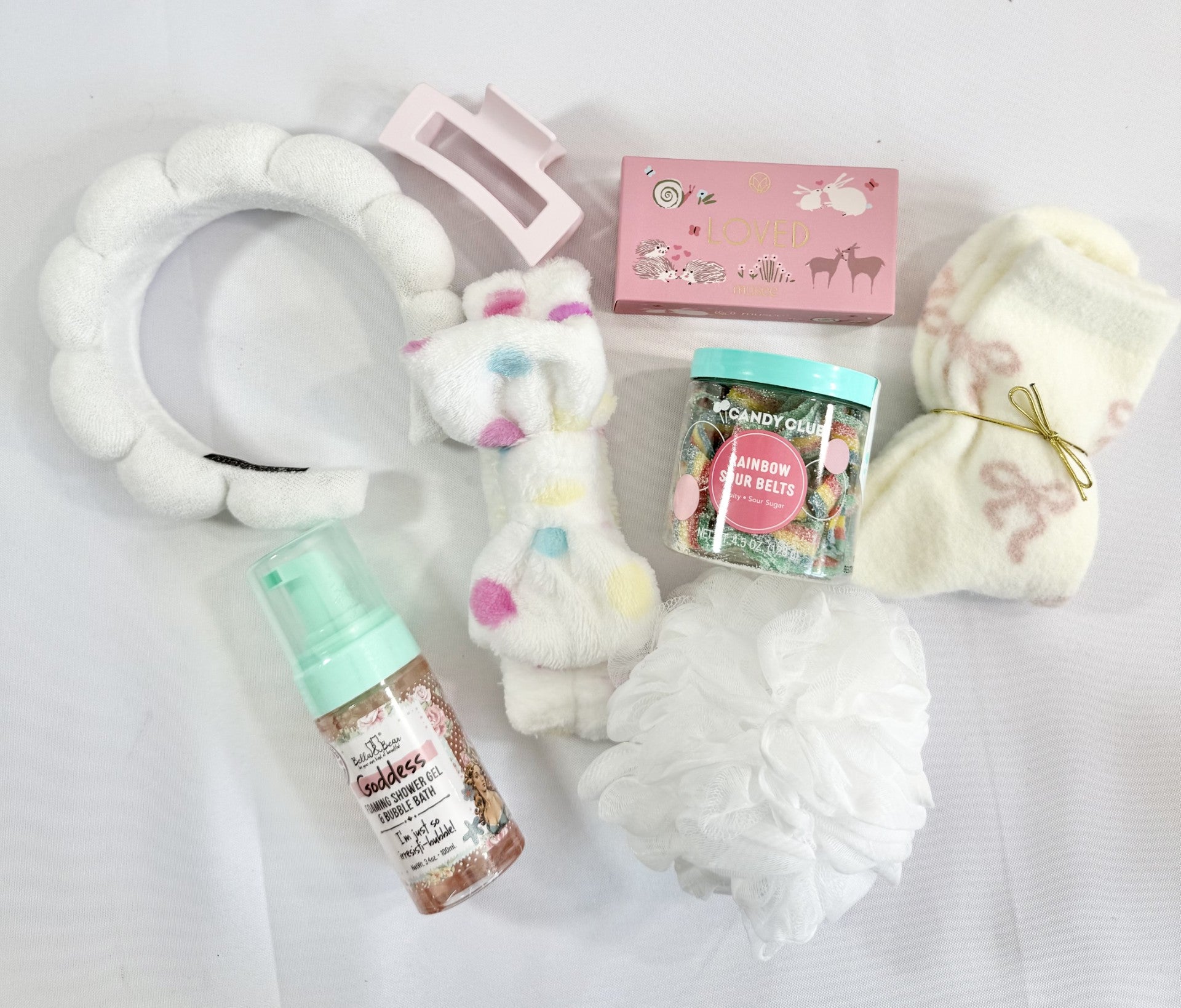 Cute Pastel Spa Box For Girls