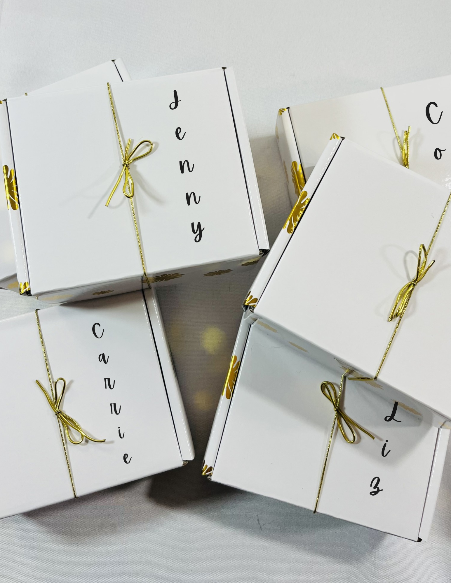 Personalized Wildflower Bridesmaid Proposal Gift Box