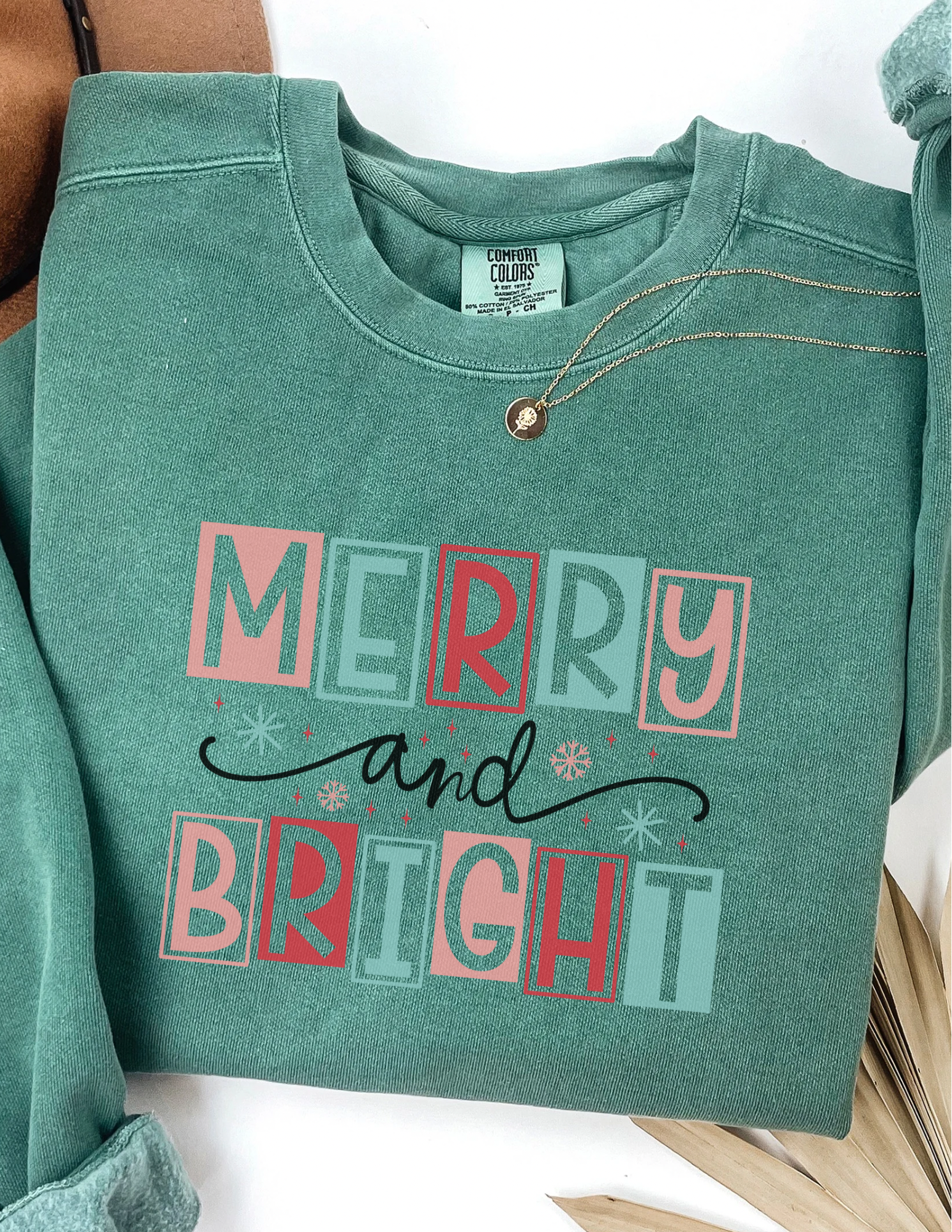 Merry & Bright Christmas Crewneck