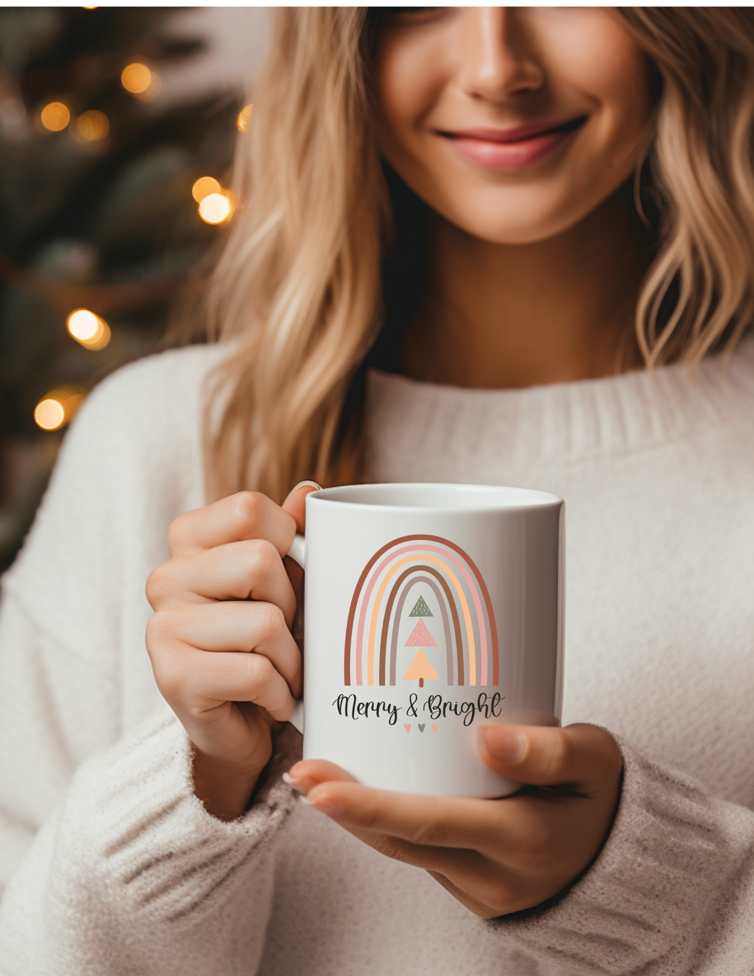 Merry & Bright Holiday Mug