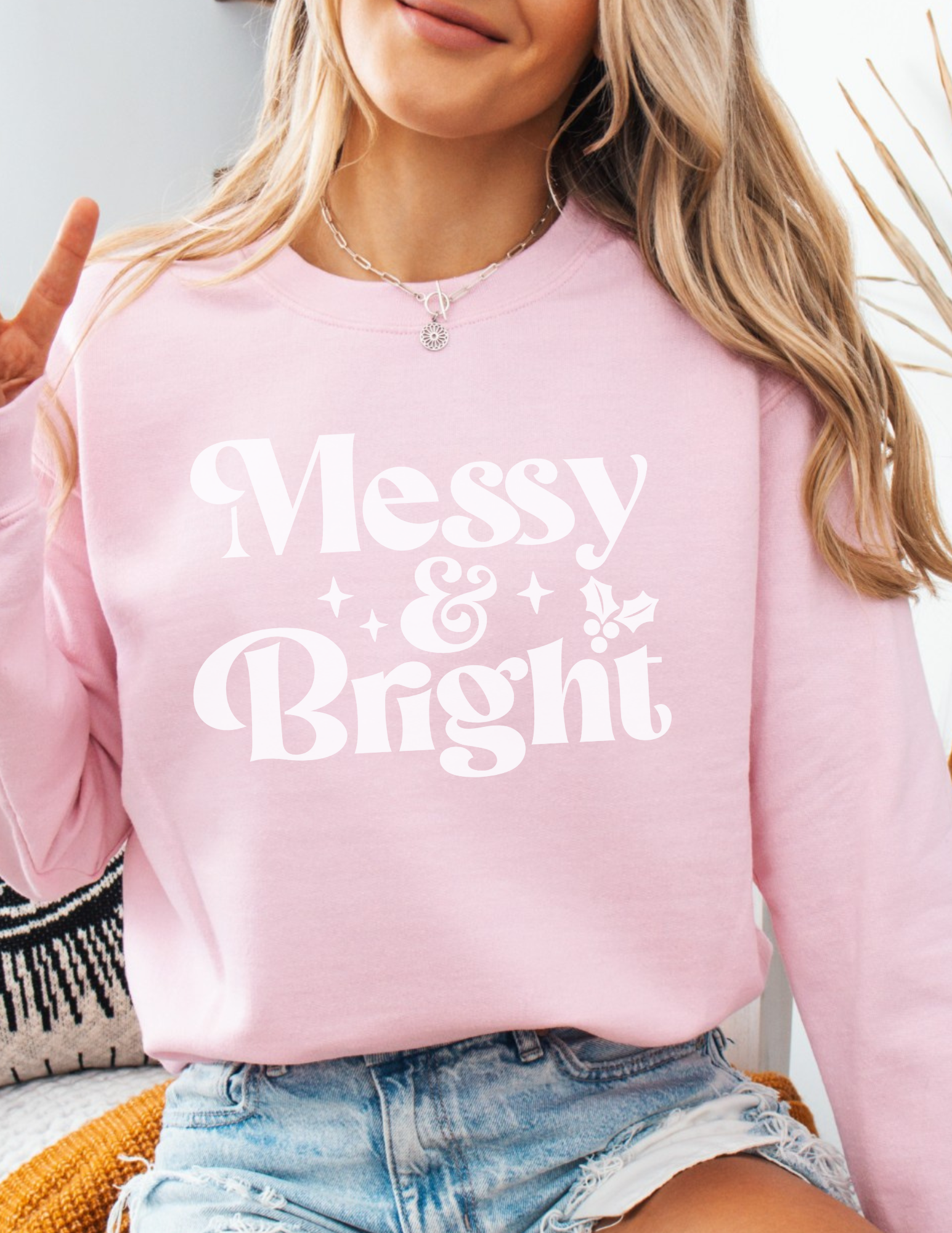 Messy & Bright Christmas Sweatshirt