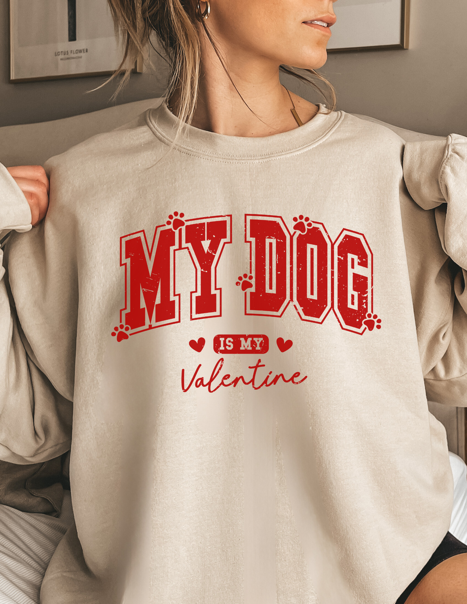 My Dog Is My Valentine Shirt