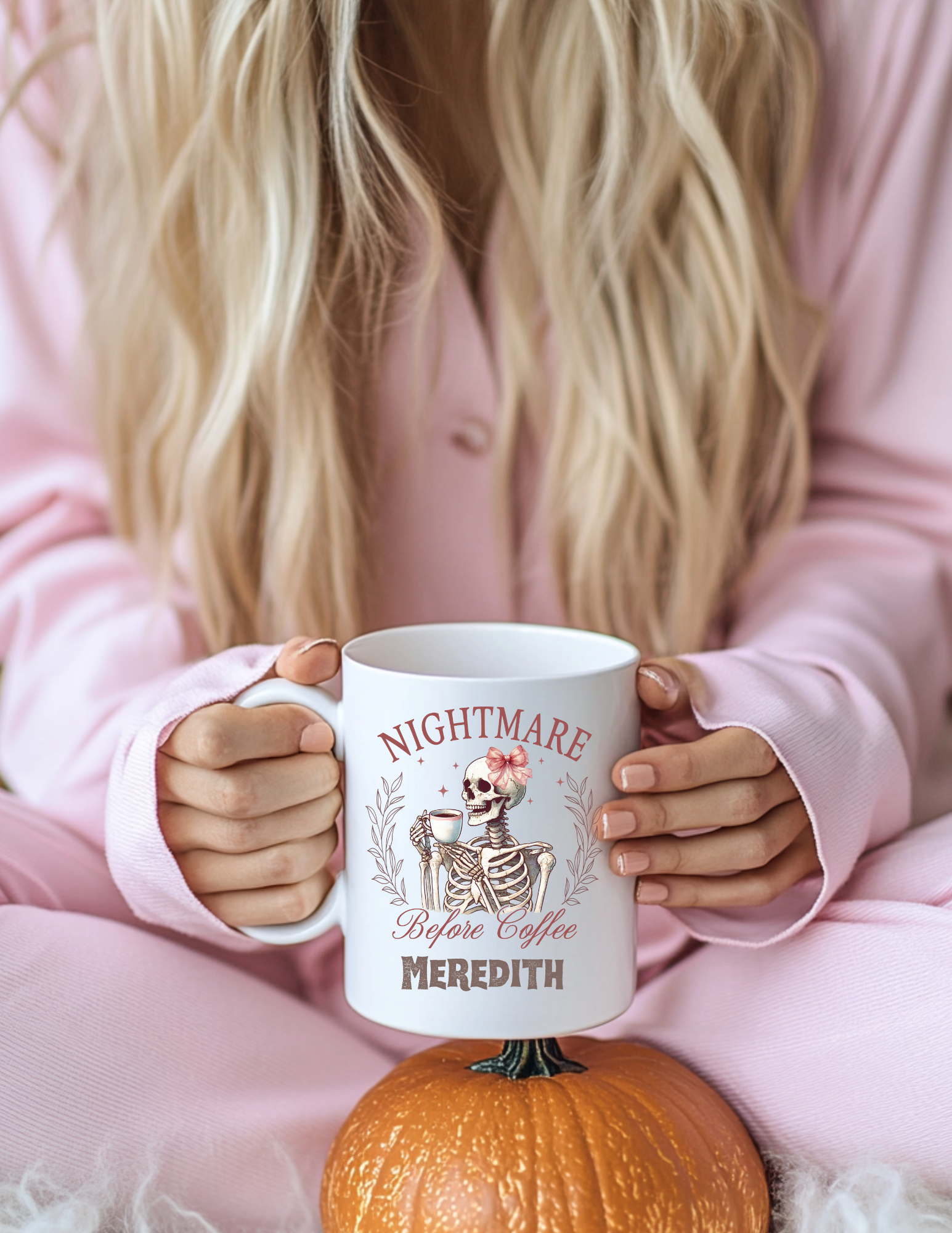 Personalized Nightmare Before Coffee Mug