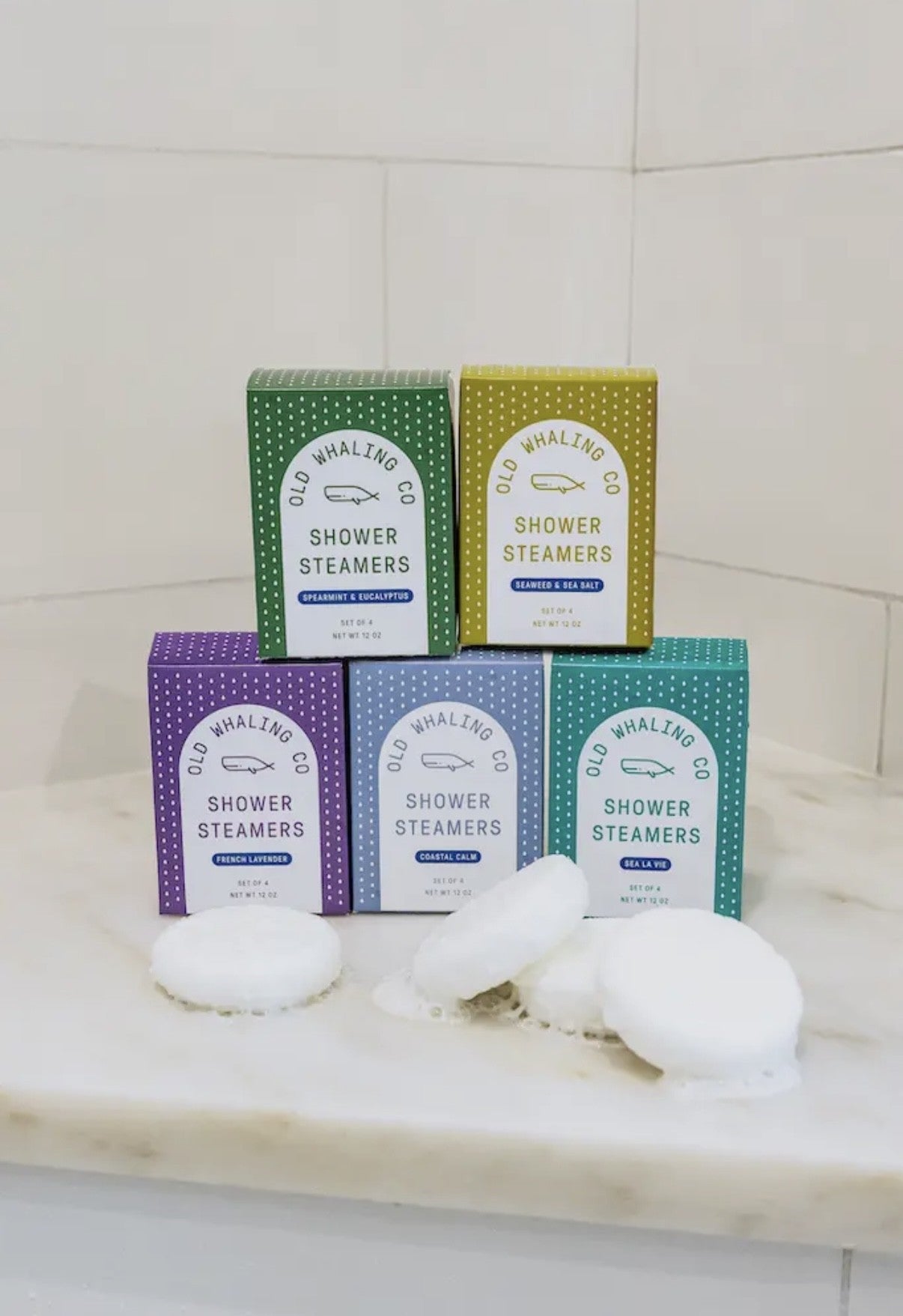 Old Whaling Co Shower Steamer- French Lavender