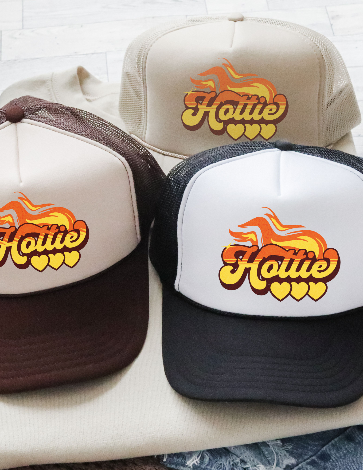 Retro Girls Trip Trucker Hat