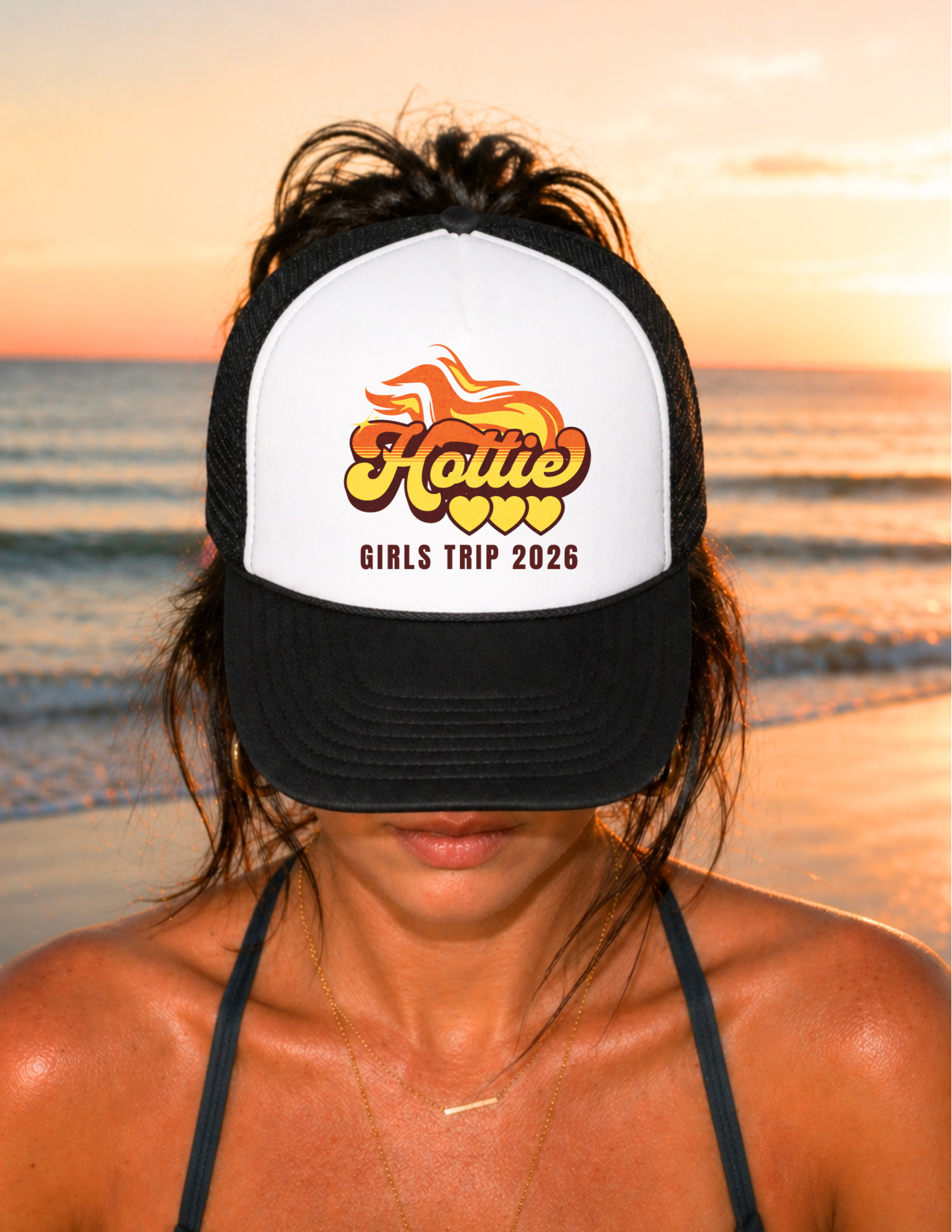 Retro Girls Trip Trucker Hat