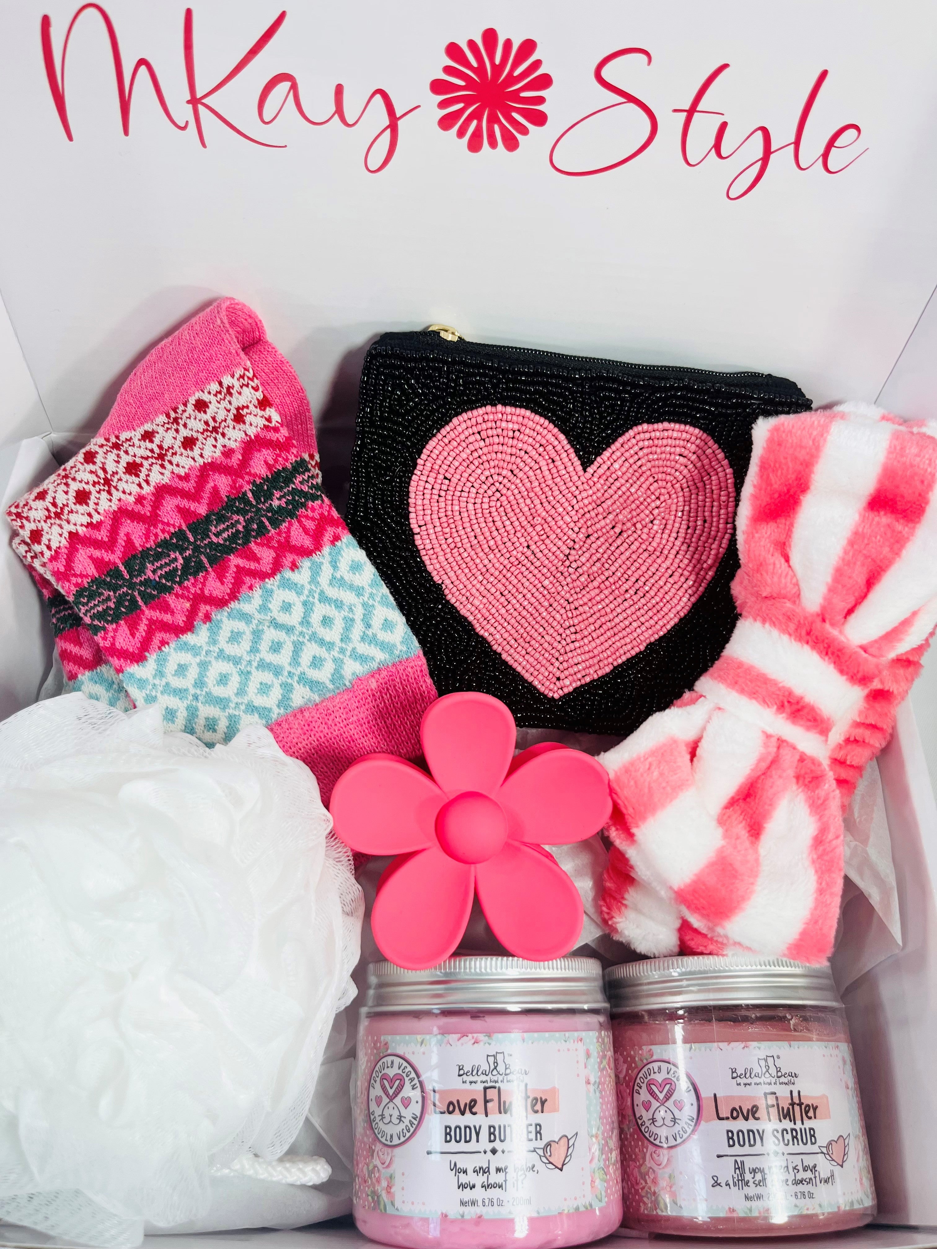 Pretty In Pink, Valentine's Day Gift Basket