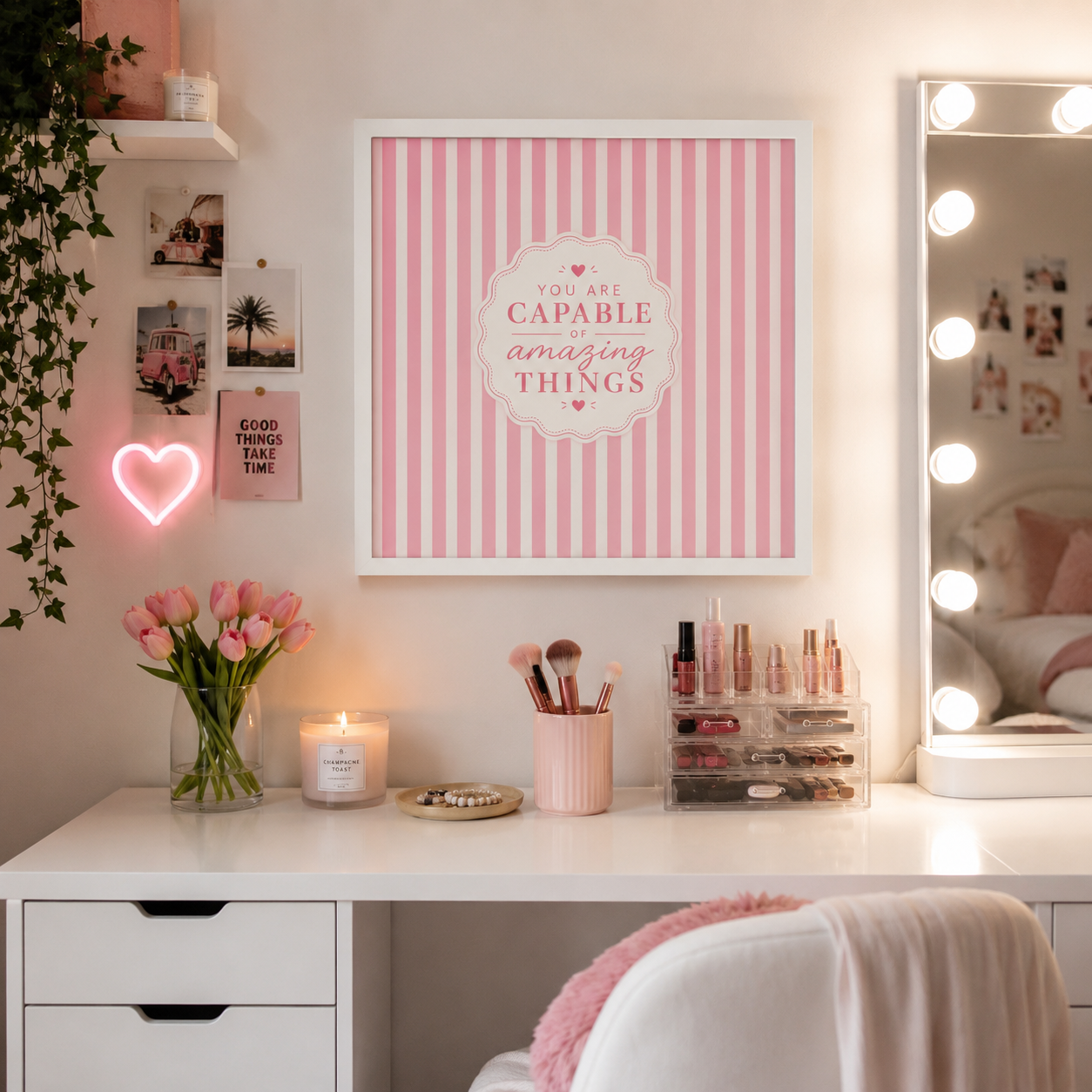 You Are Capable of Amazing Things Wall Art Print