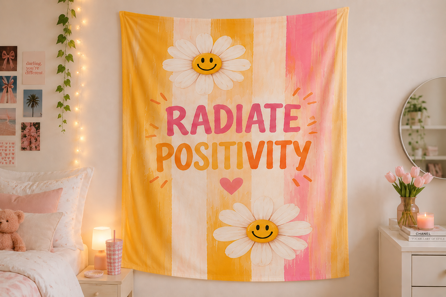 Radiate Positivity Sunflower Blanket For Her