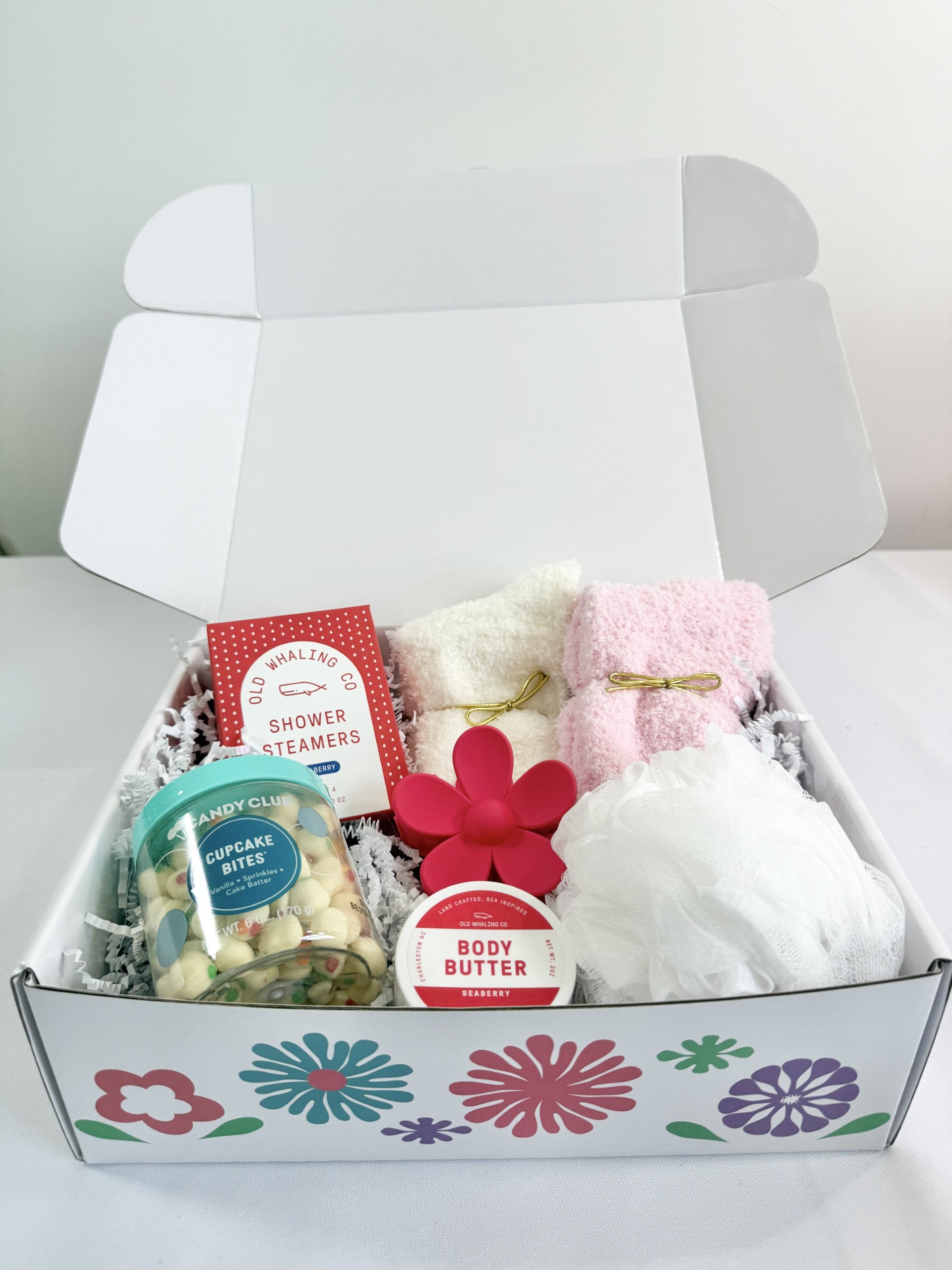 Red & White Love Spa Gift Box for Her