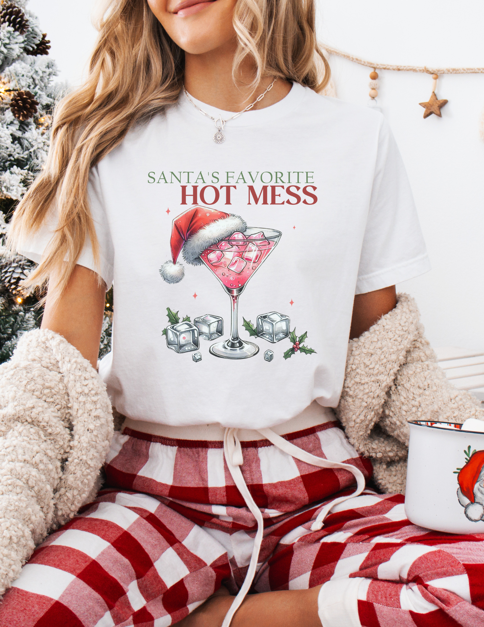 Santa's Favorite Mess Party Shirt