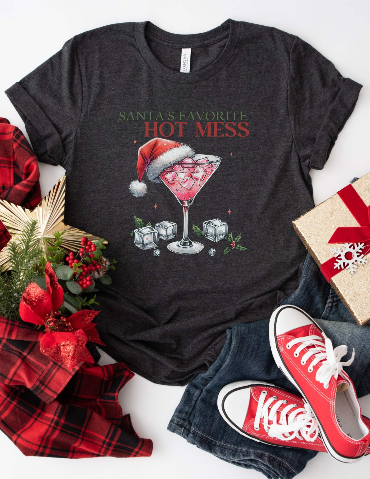 Santa's Favorite Mess Party Shirt