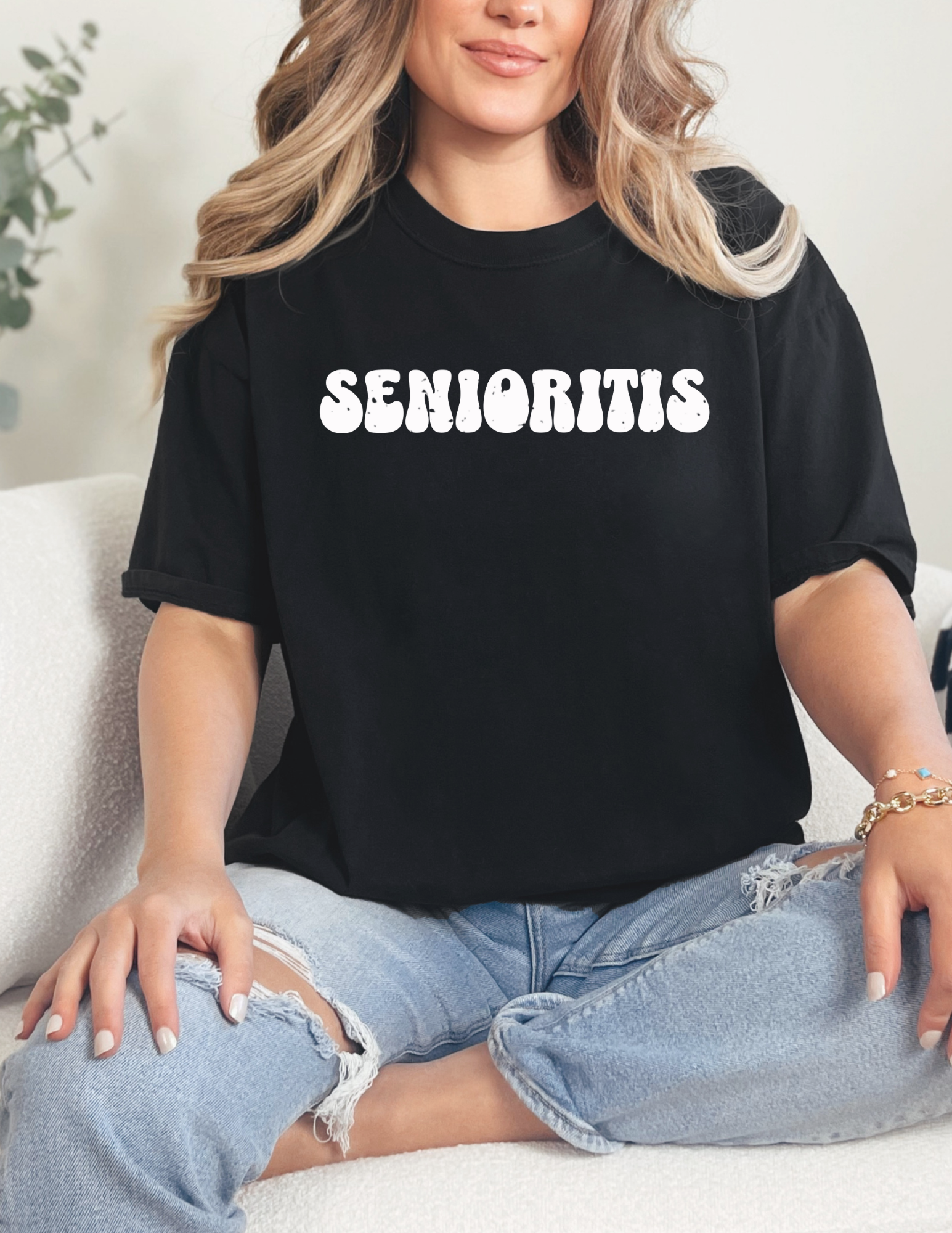 Senioritis Shirt Senior Year Retro Shirt