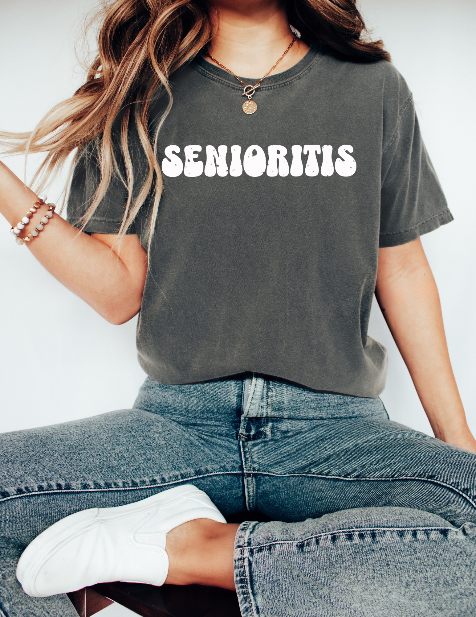 Senioritis Shirt Senior Year Retro Shirt