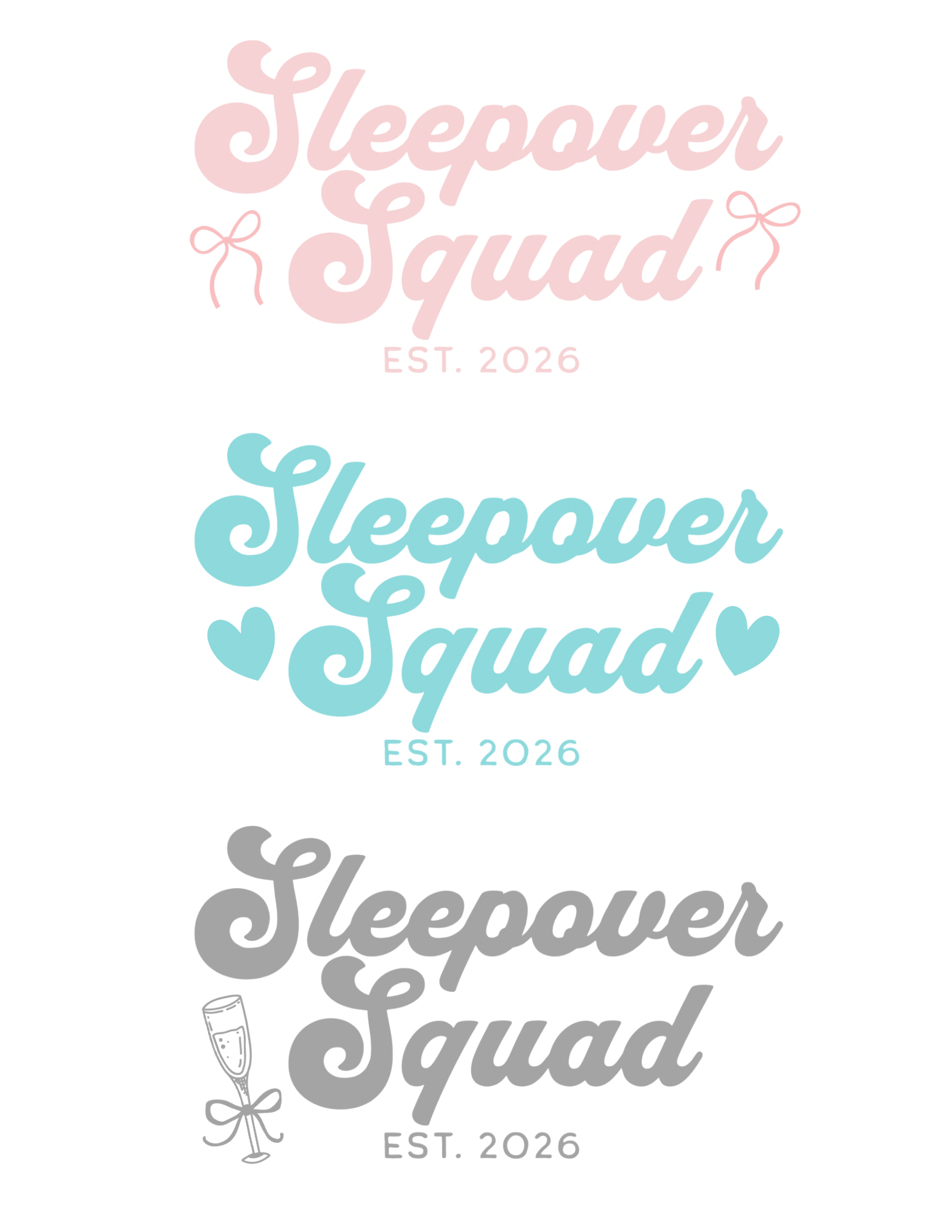 Custom Sleepover Squad Shirt