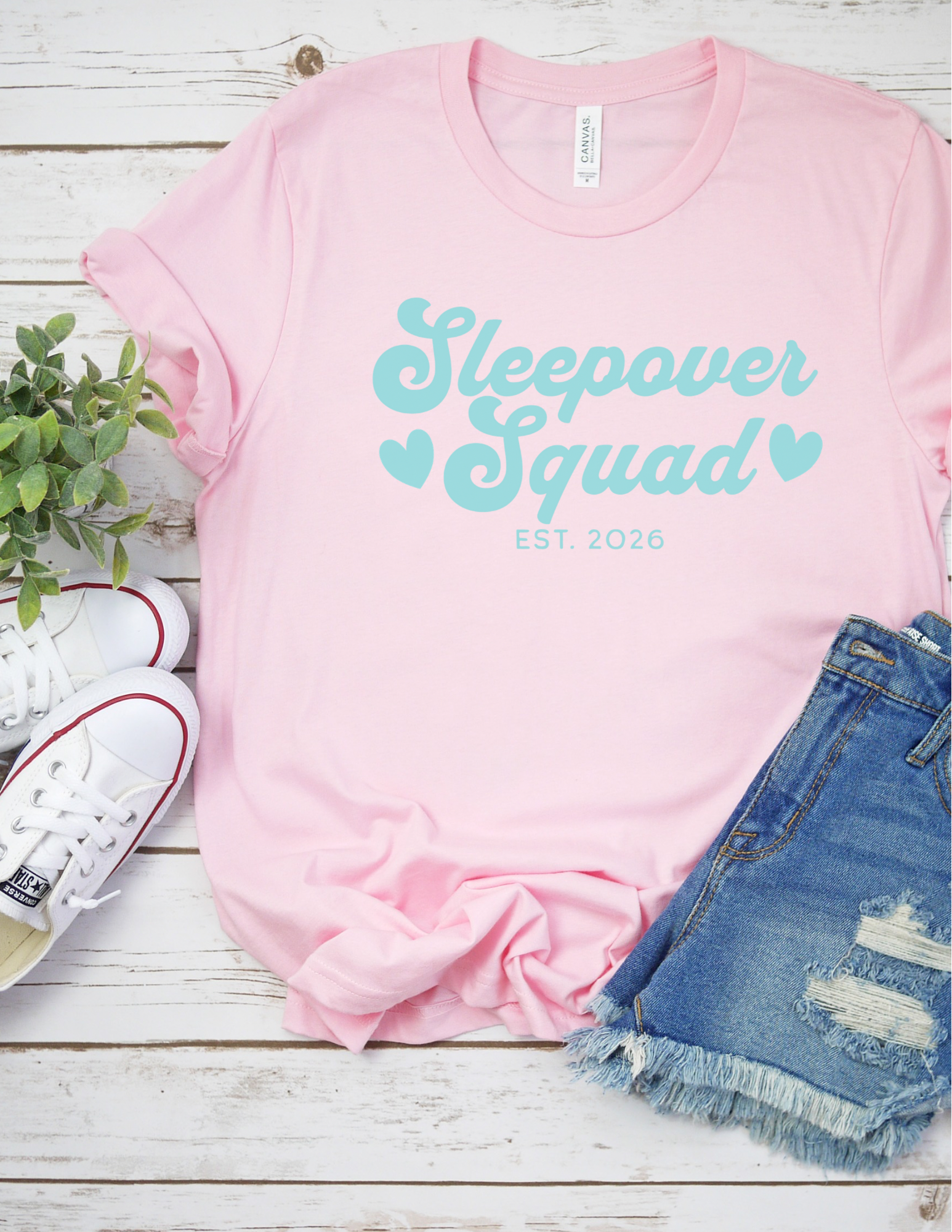 Custom Sleepover Squad Shirt