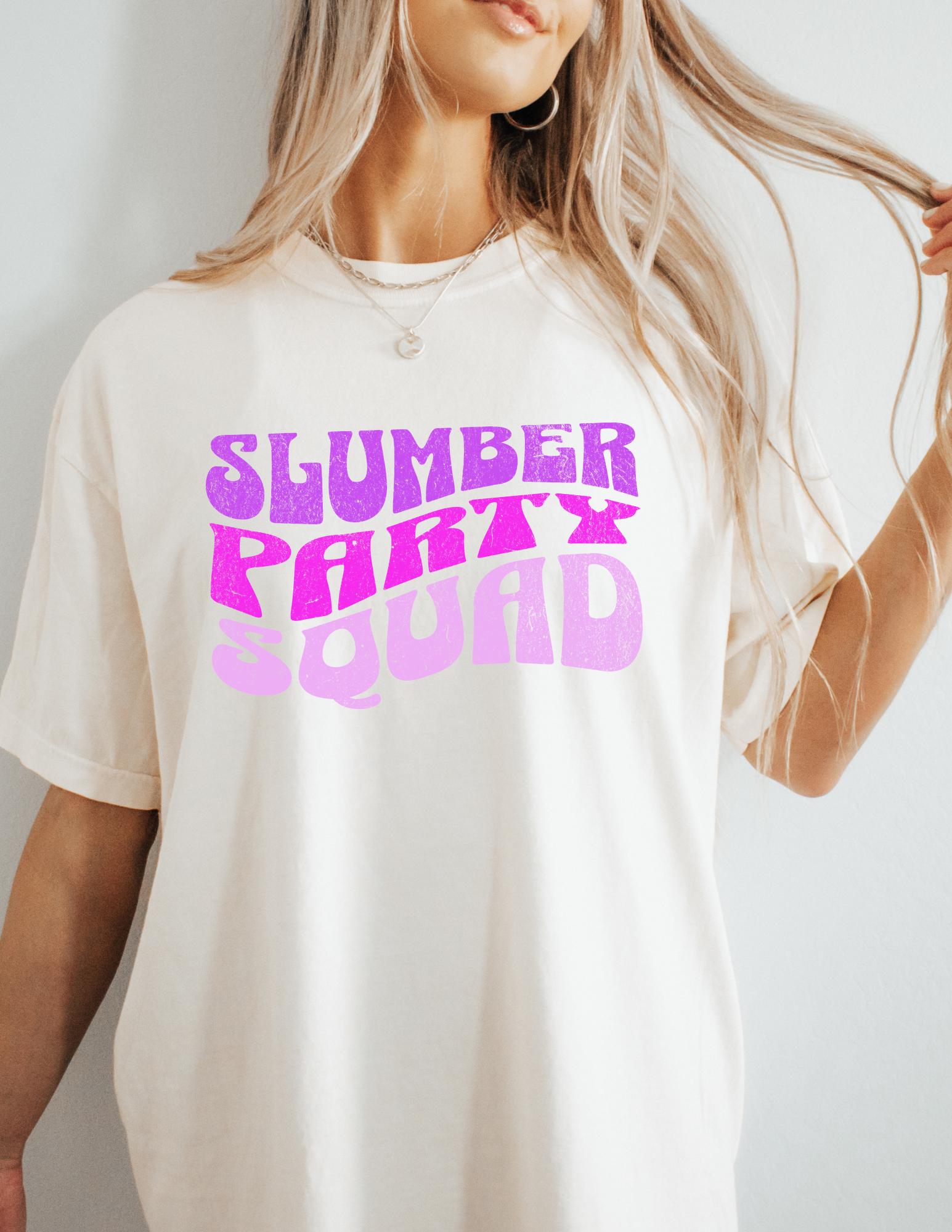 Slumber Party Squad Shirt- Comfort Colors Shirt