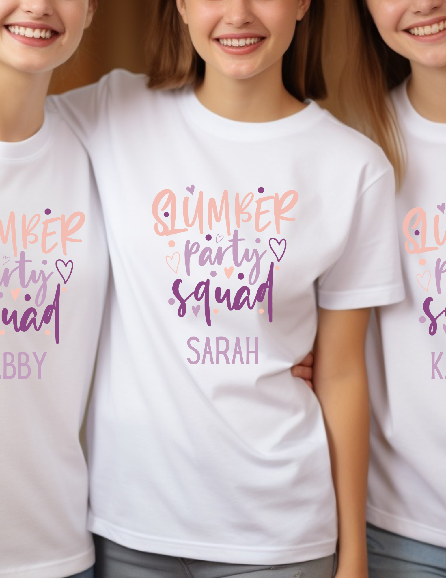 Slumber Party Squad T-Shirt- Youth Sizes