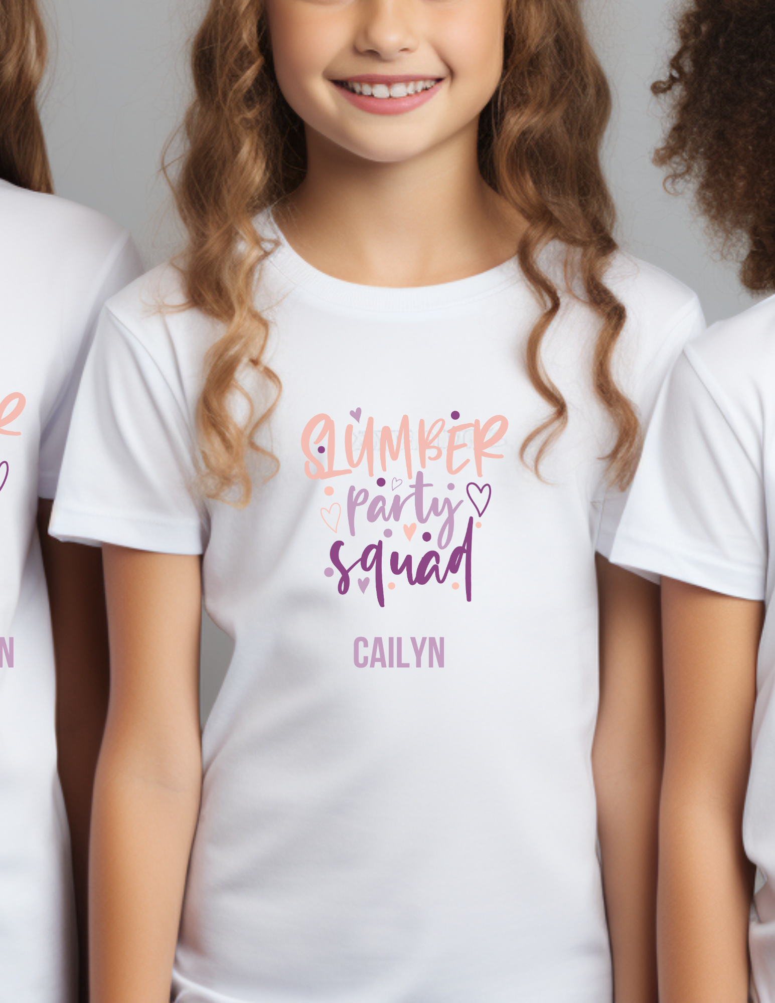 Slumber Party Squad T-Shirt- Youth Sizes